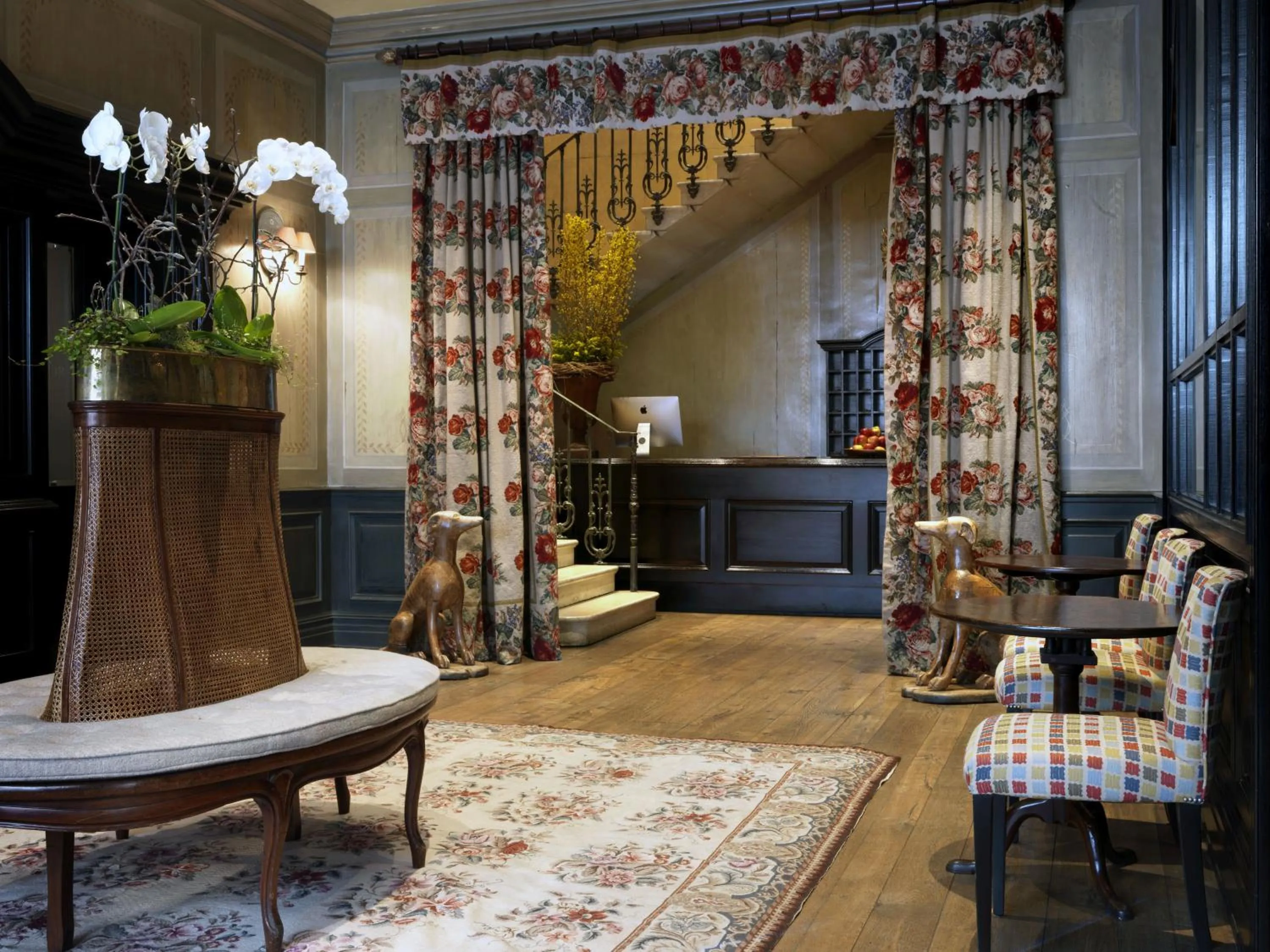 Lobby or reception in Covent Garden Hotel, Firmdale Hotels
