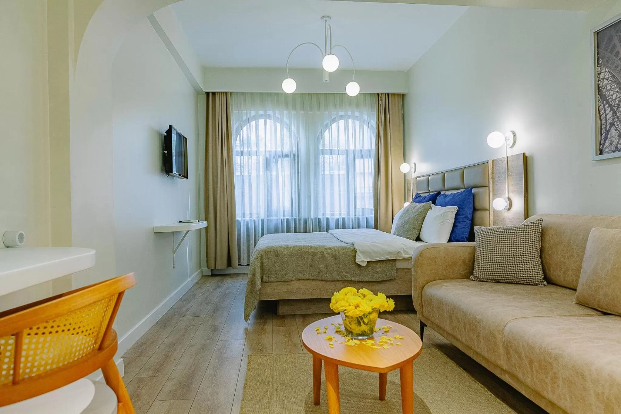 Living room in The Wilson Galata Hotel