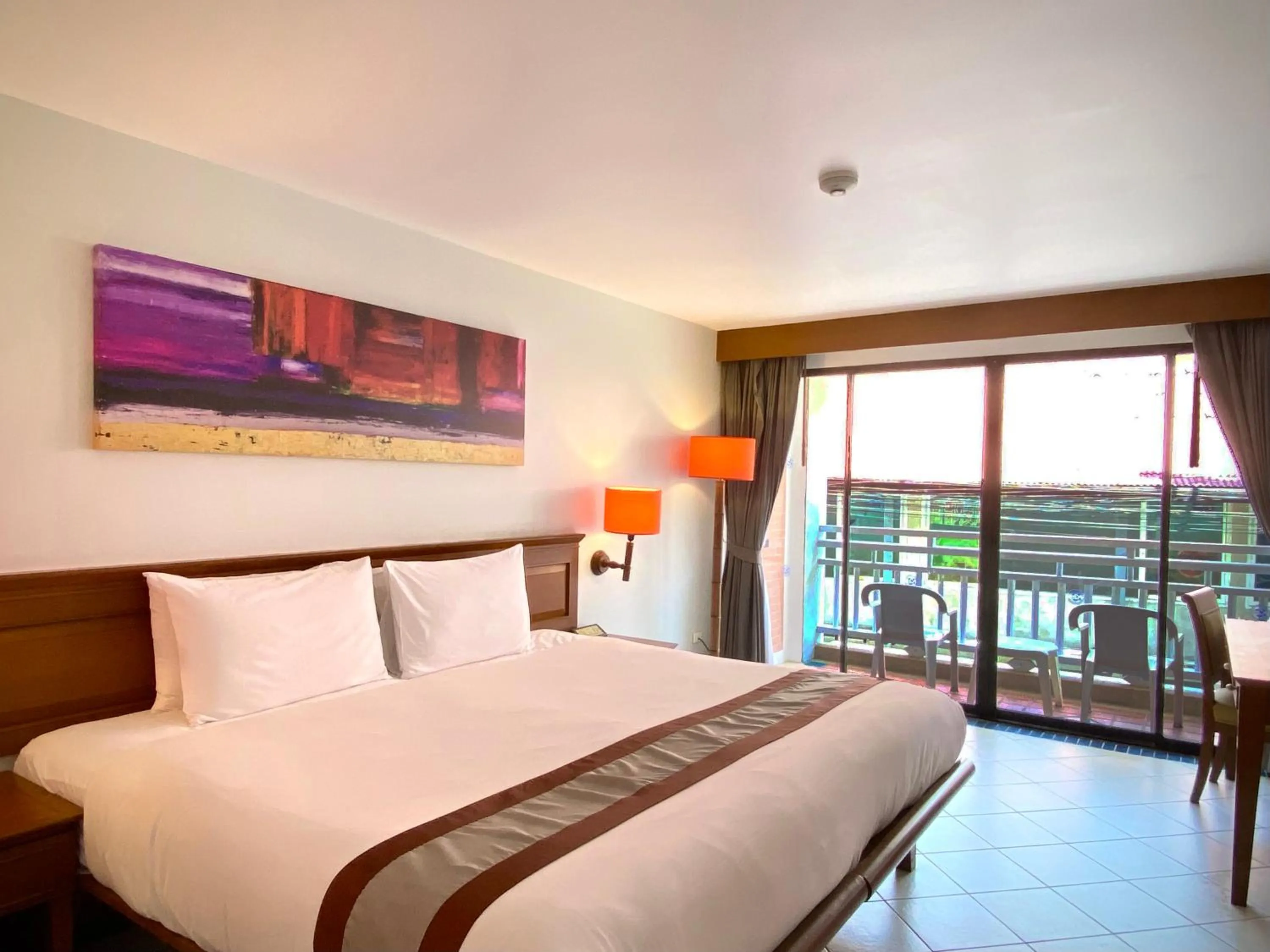 View (from property/room), Bed in Sunset Beach Resort