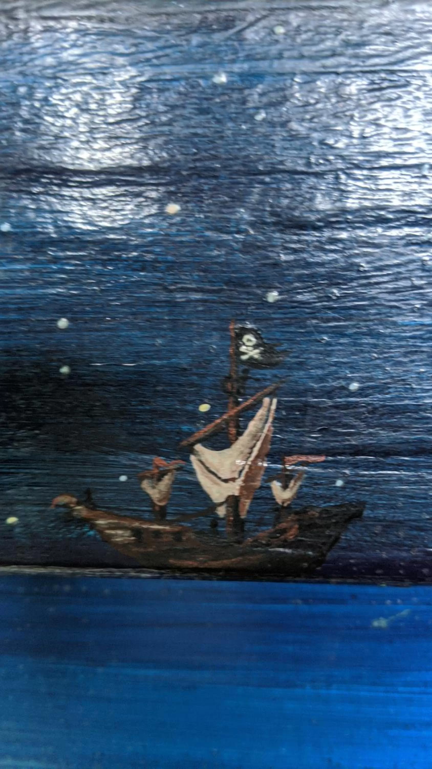 Decorative detail in The Pirate Haus Inn