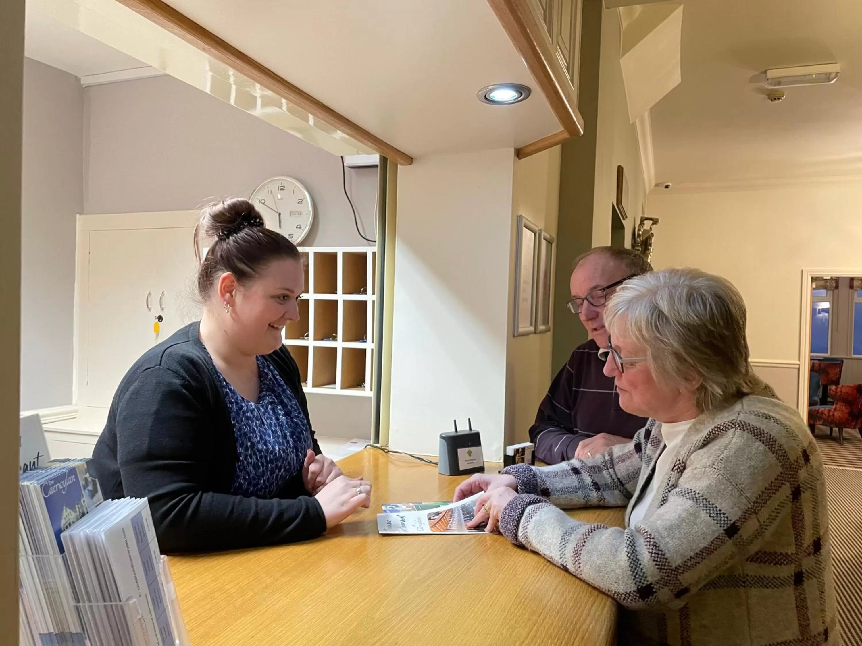 Lobby or reception in Caerwylan Hotel