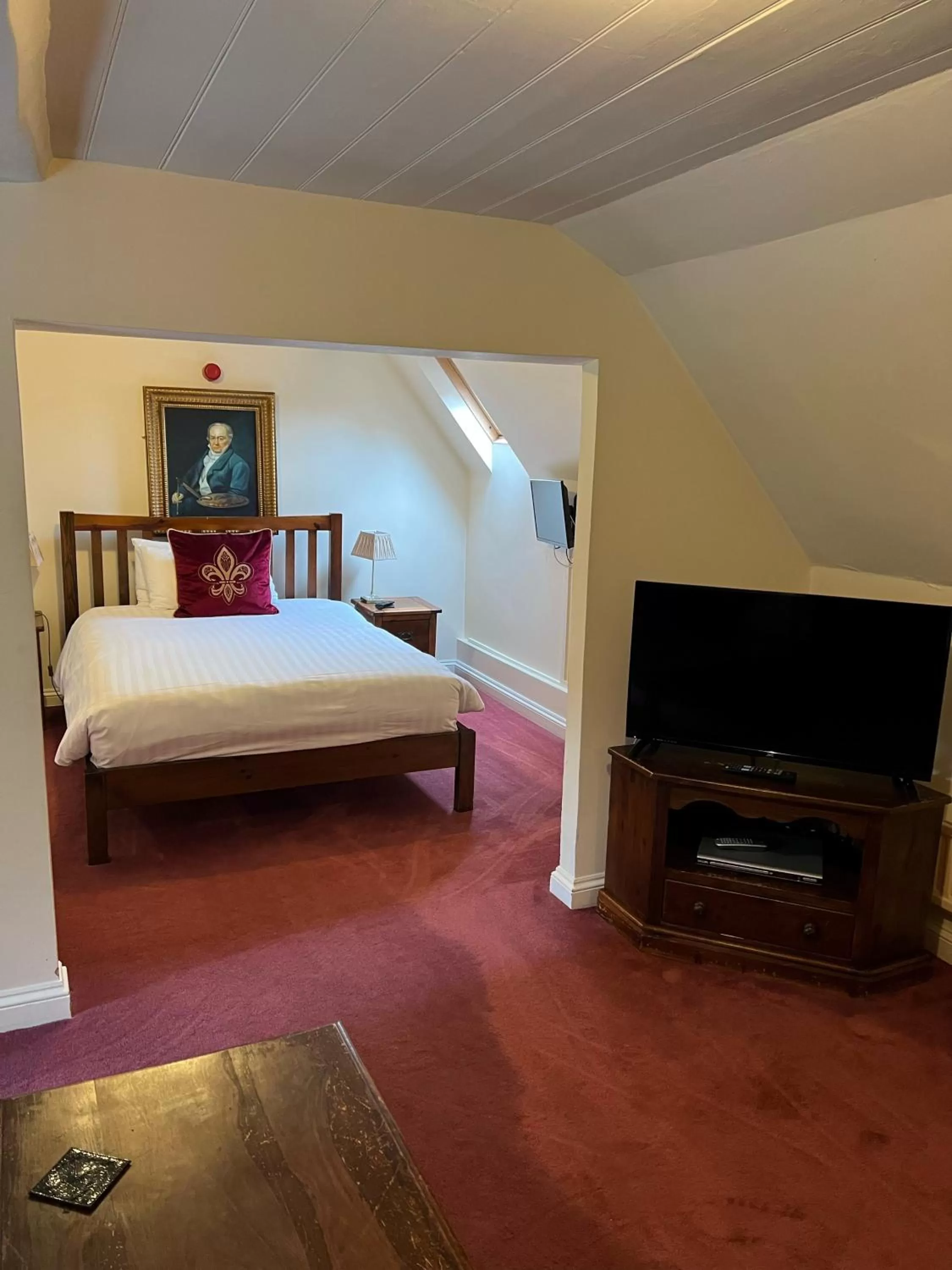 Bed in The Old Manor House Hotel