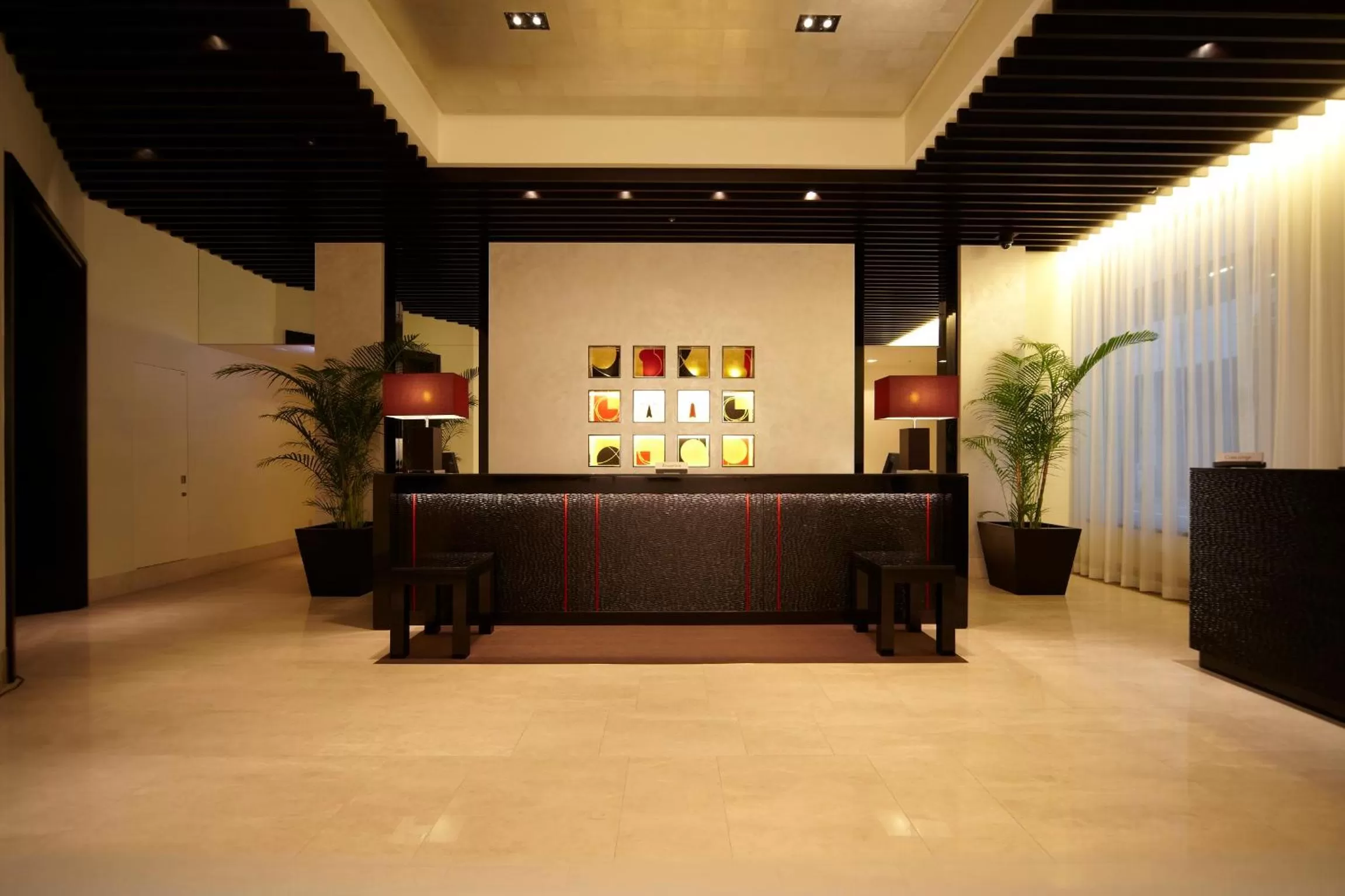 Lobby or reception in The Royal Park Hotel Fukuoka
