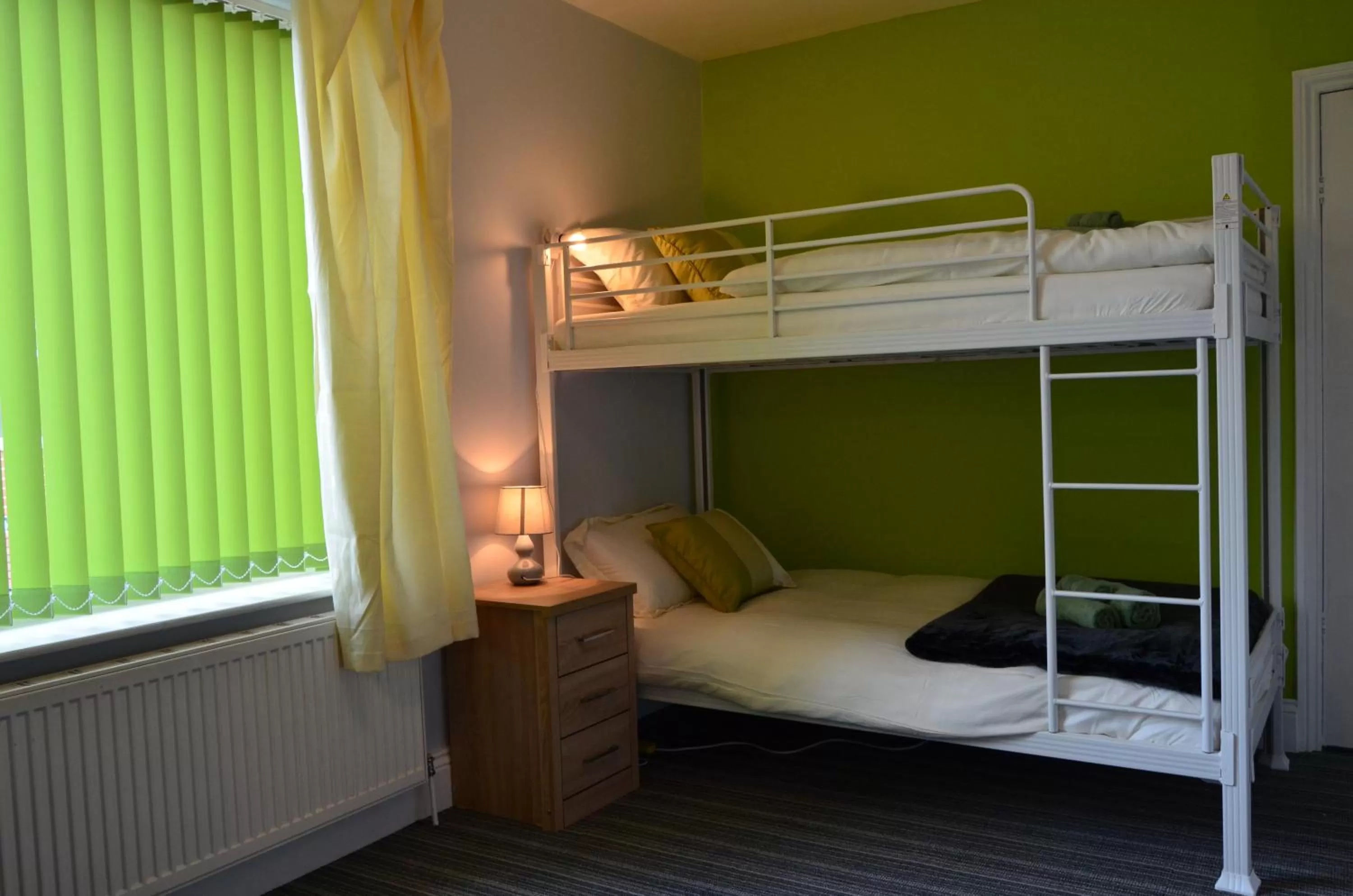 Decorative detail, Bed in Old Trafford Guest House