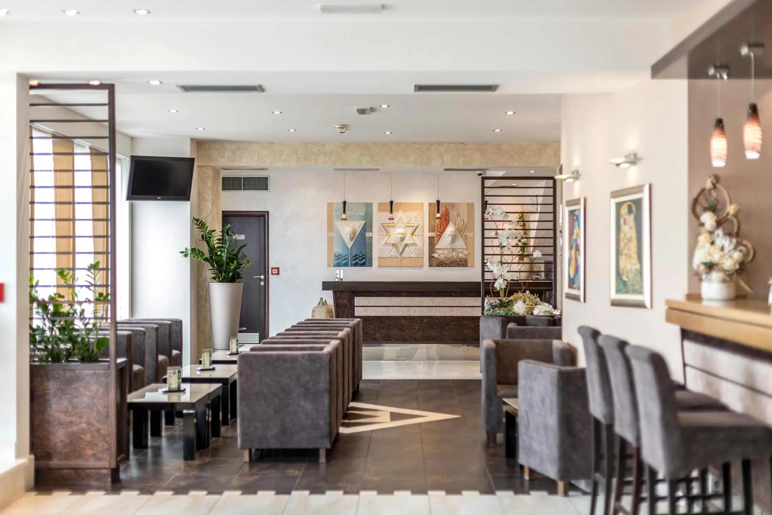 Lobby or reception in Hotel As