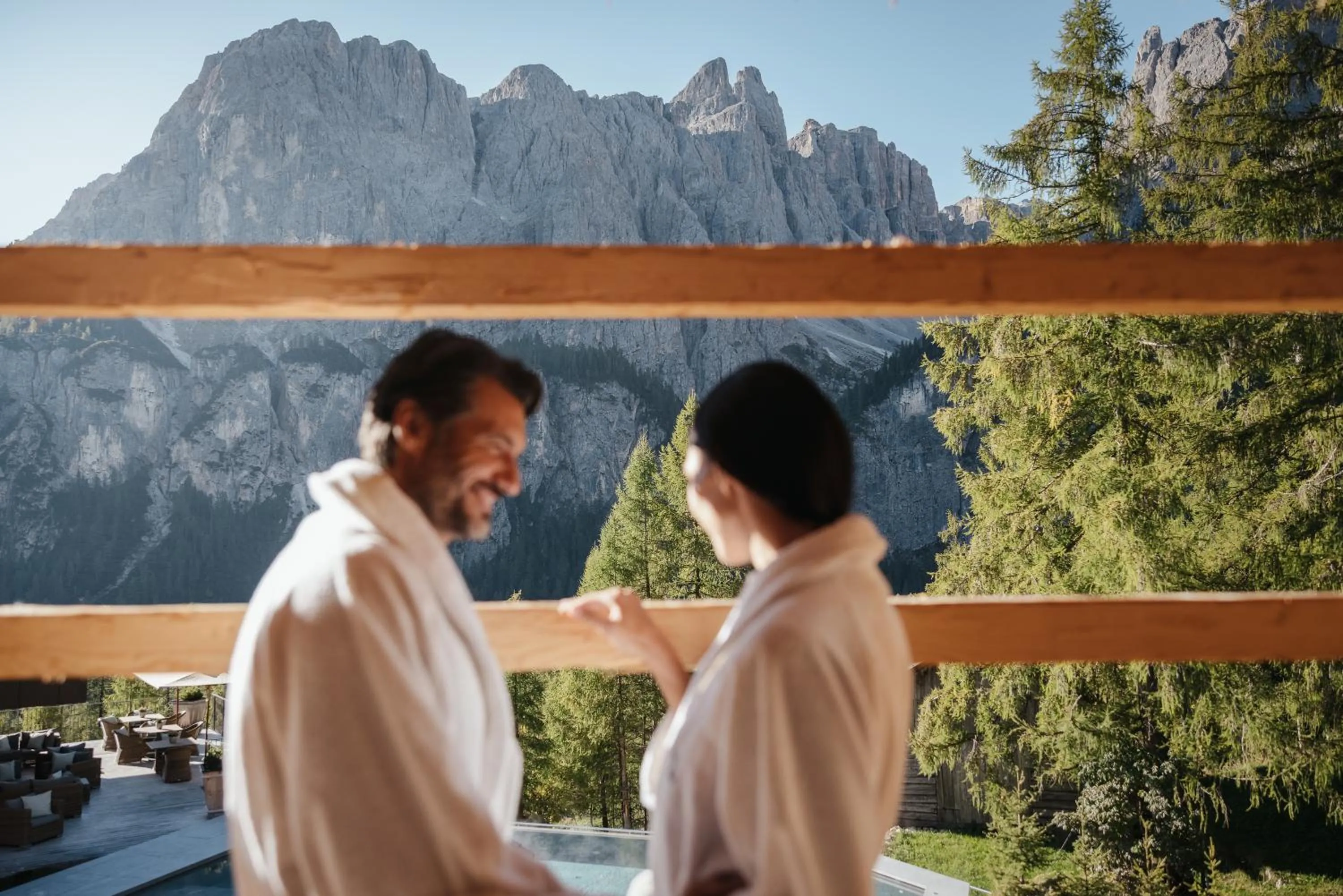 Spa and wellness centre/facilities in Kolfuschgerhof Mountain Resort