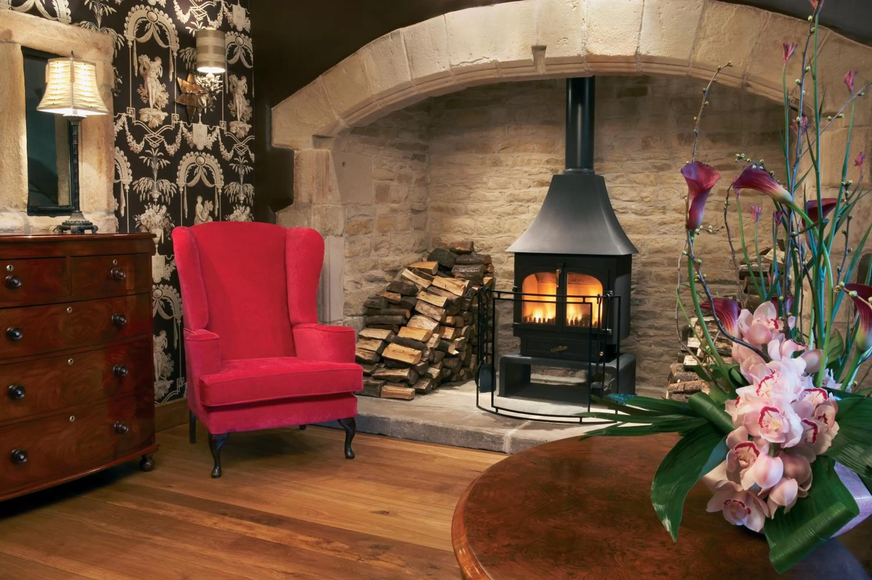 Seating area in Stanley House Hotel & Spa