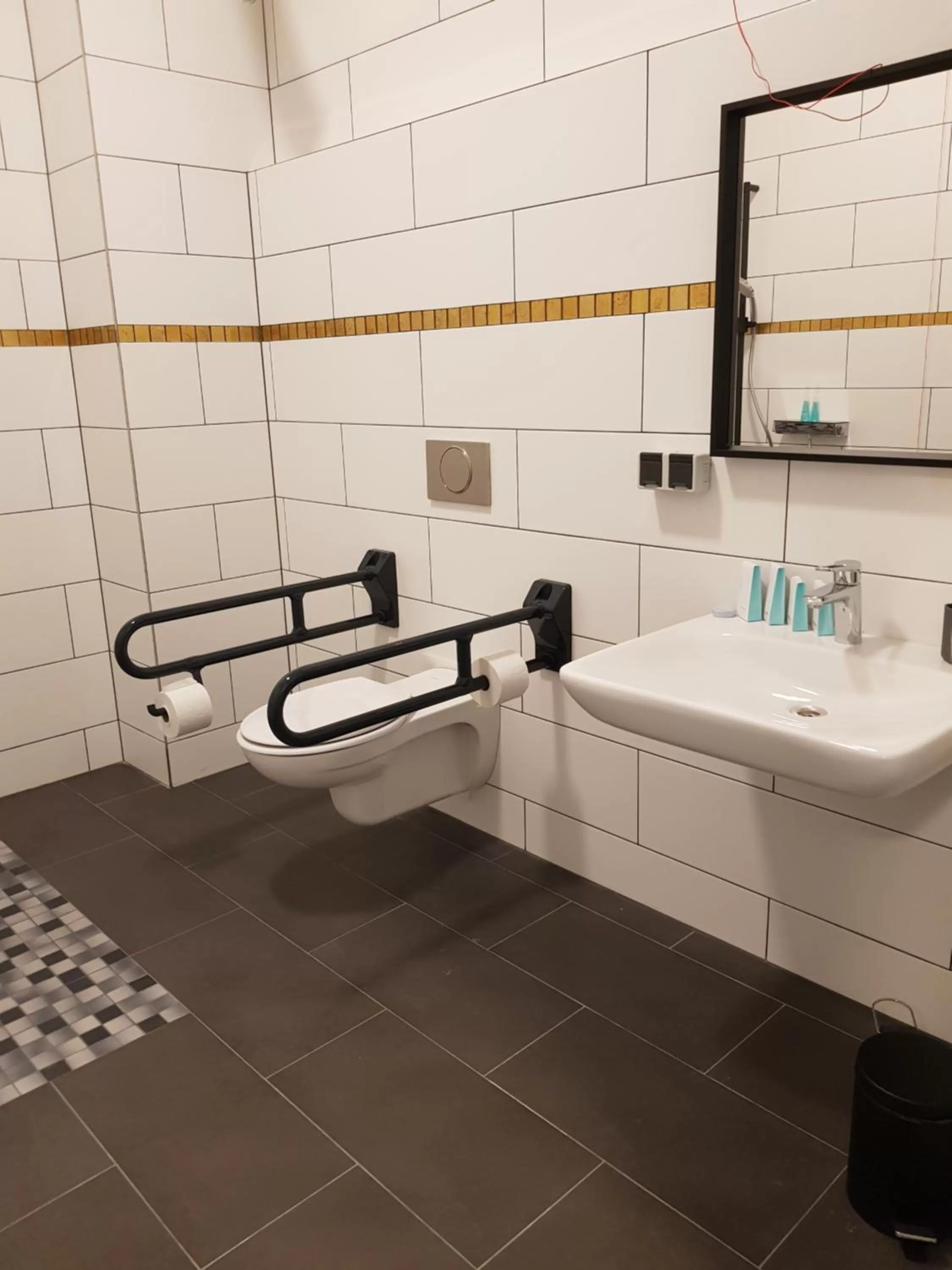 Toilet in Hotel Adler Münster