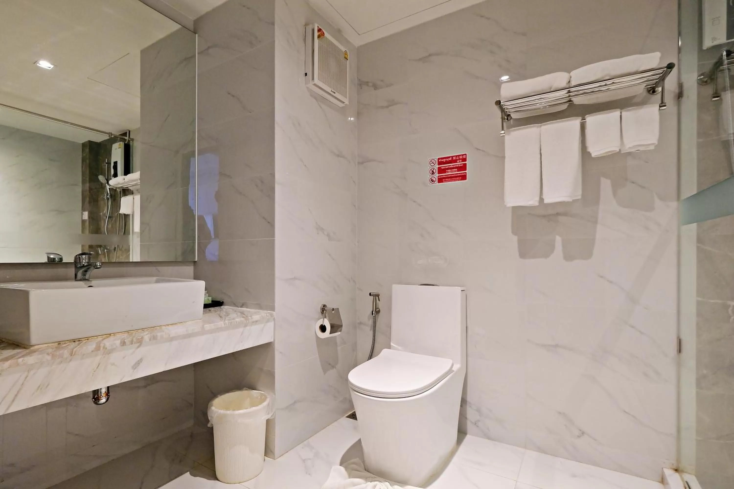 Bathroom in Green Lake Resort - SHA Extra Plus Certified