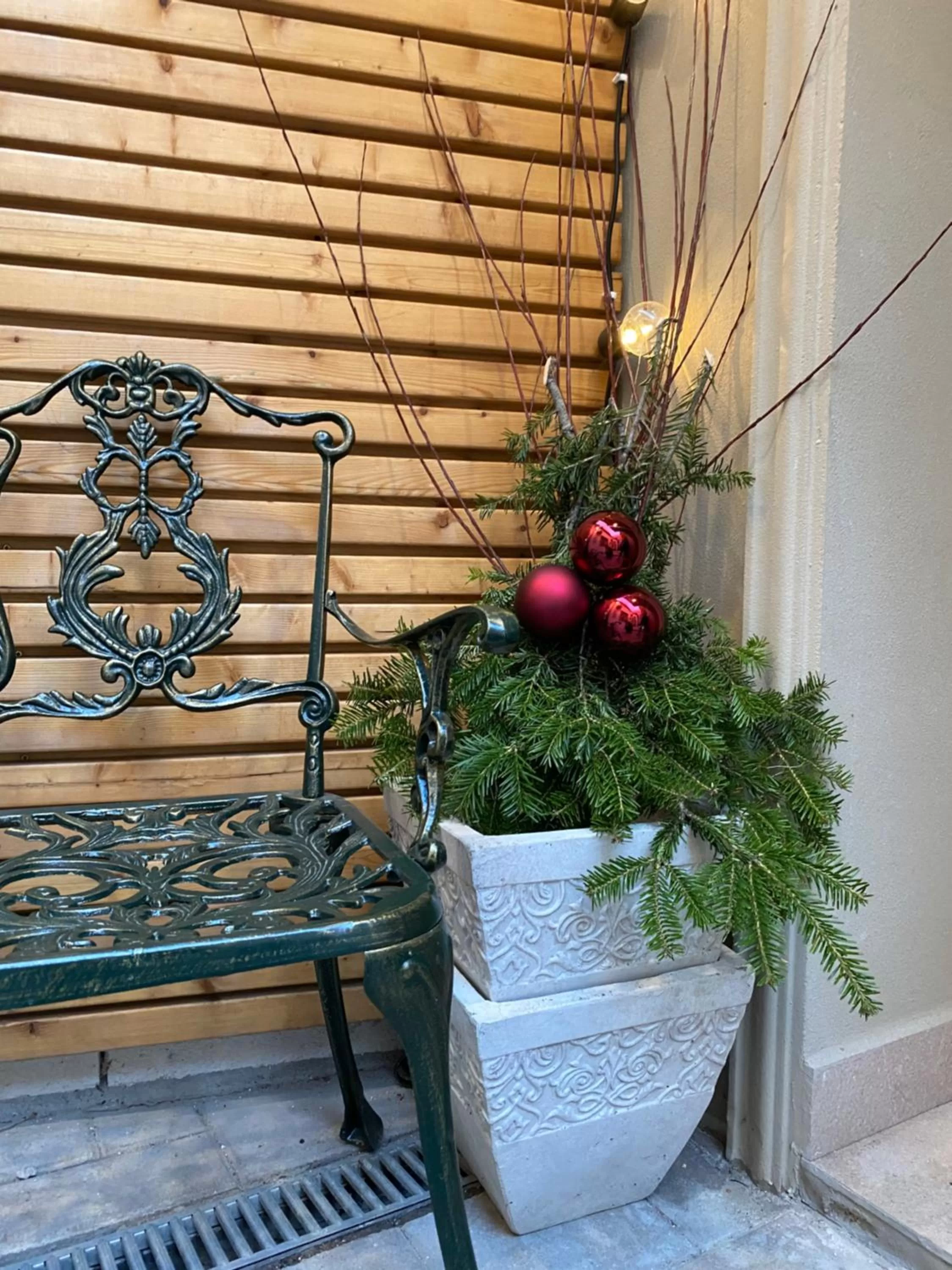 Decorative detail in Lumiere House Sibiu