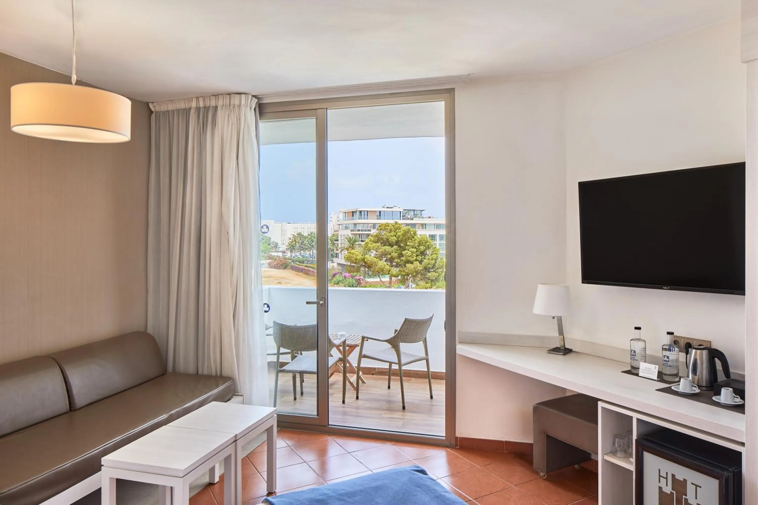 Garden view in Hotel Tres Torres