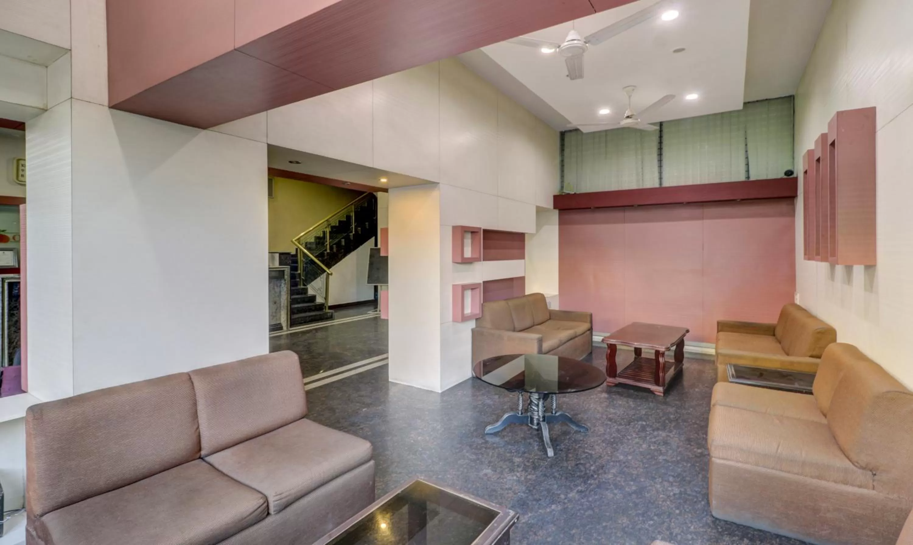 Seating Area in Treebo Trend Orange City