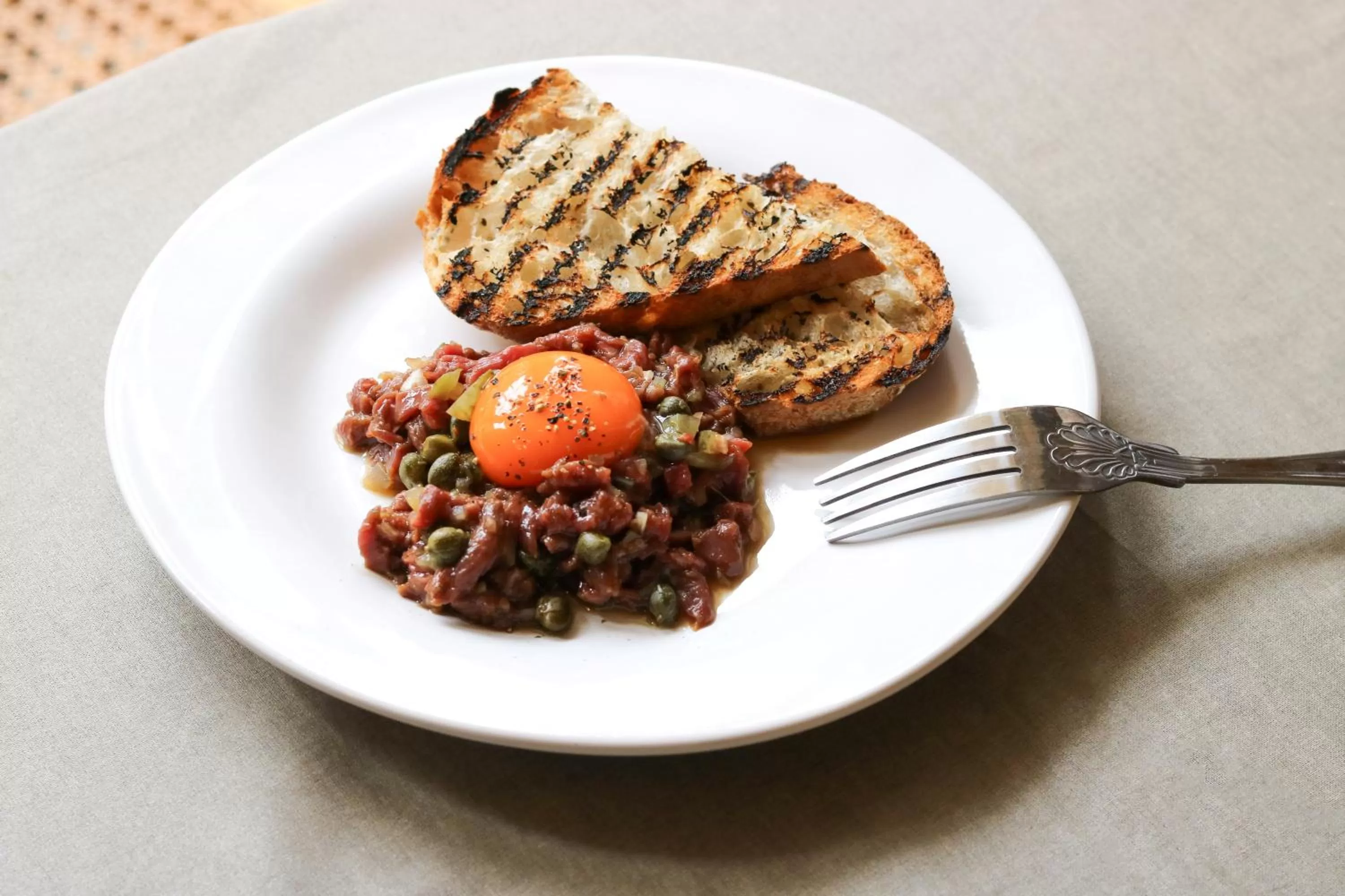 Food close-up in Fleur de Lys Bampton