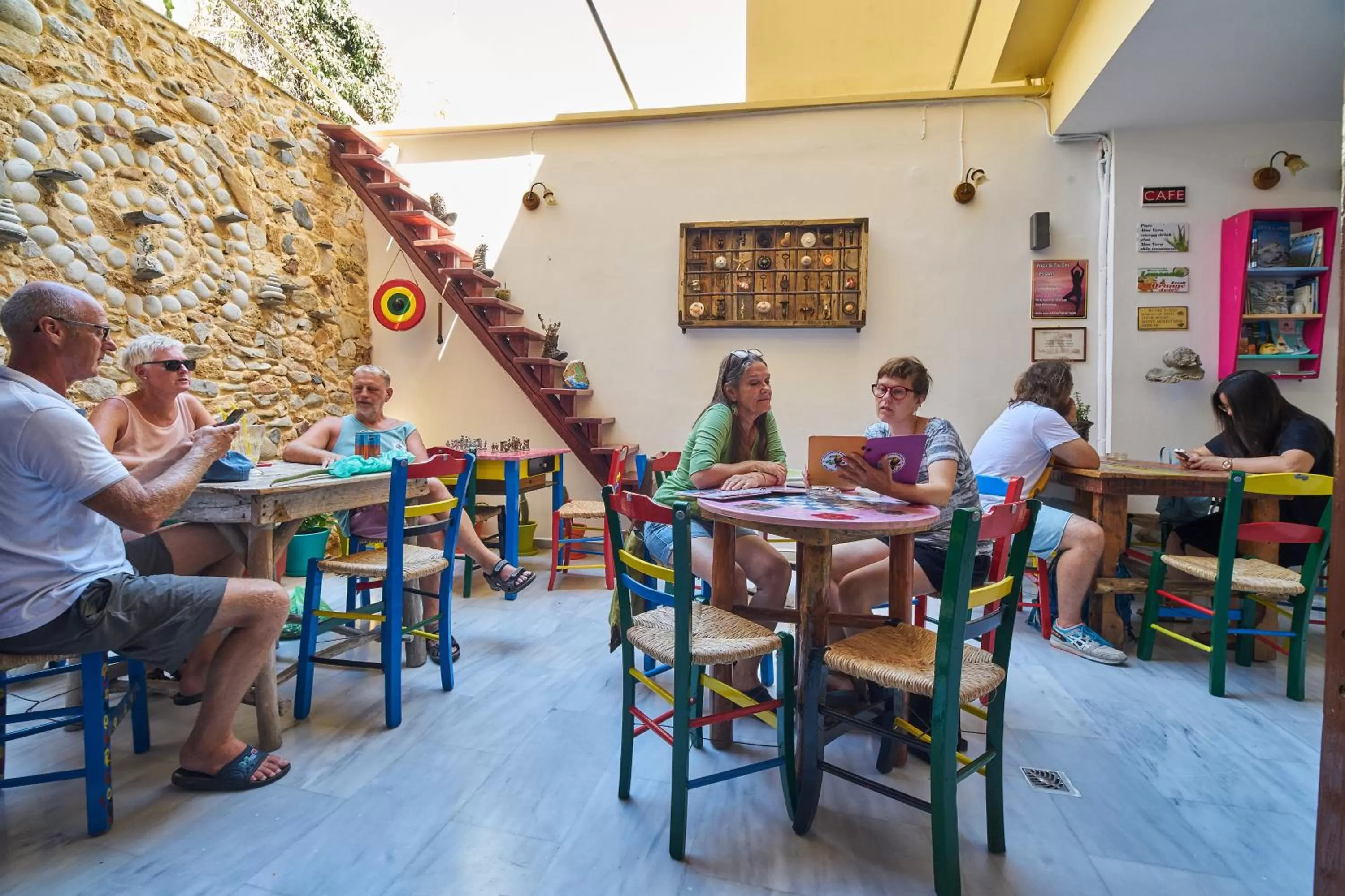 People in Poco Loco Bed & Breakfast