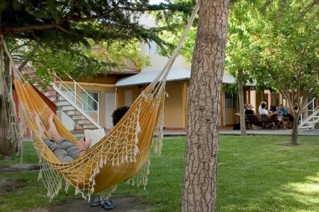 Garden in El Gualicho Hostel