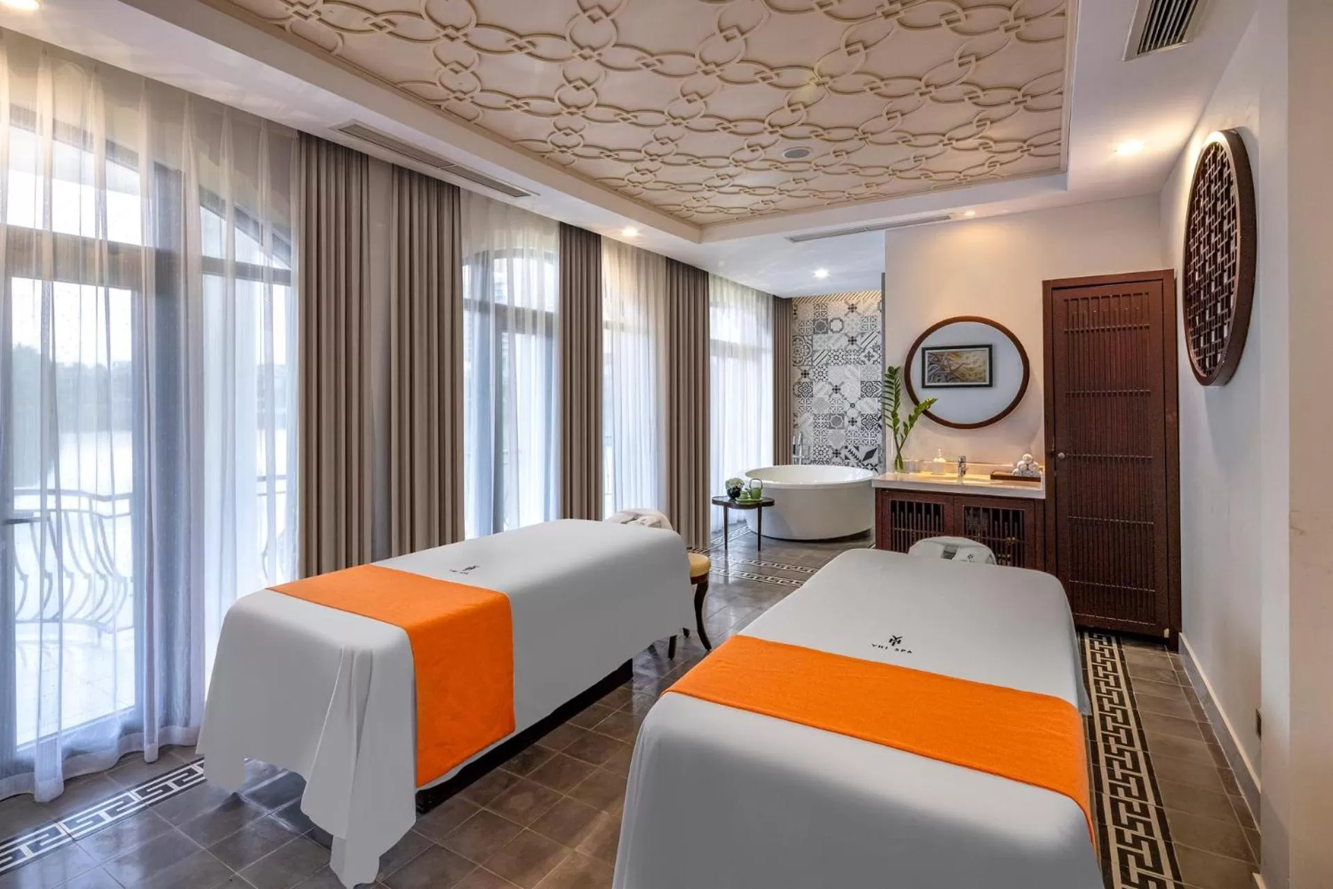 Spa and wellness centre/facilities, Bed in Meliá Vinpearl Cam Ranh Beach Resort