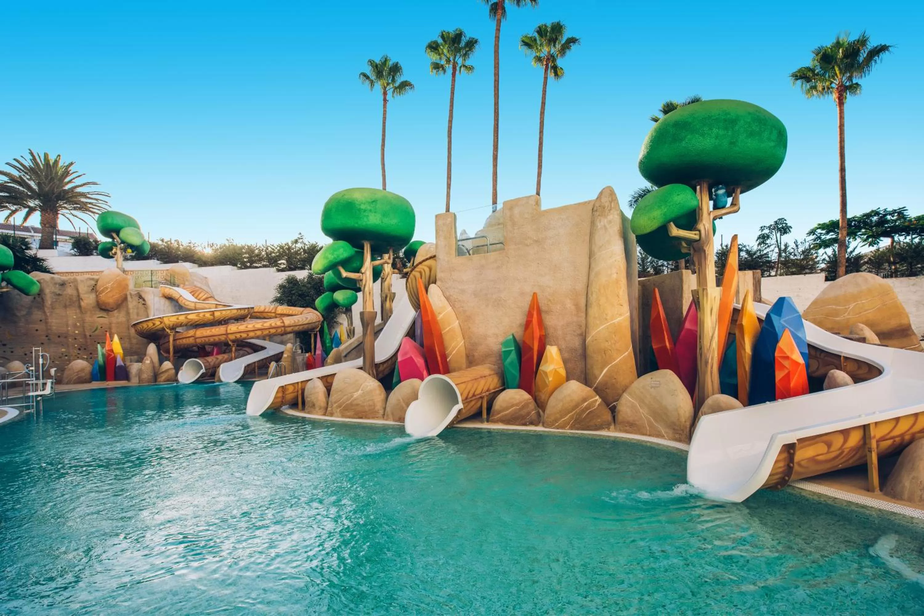 Aqua park in Iberostar Waves Bouganville Playa