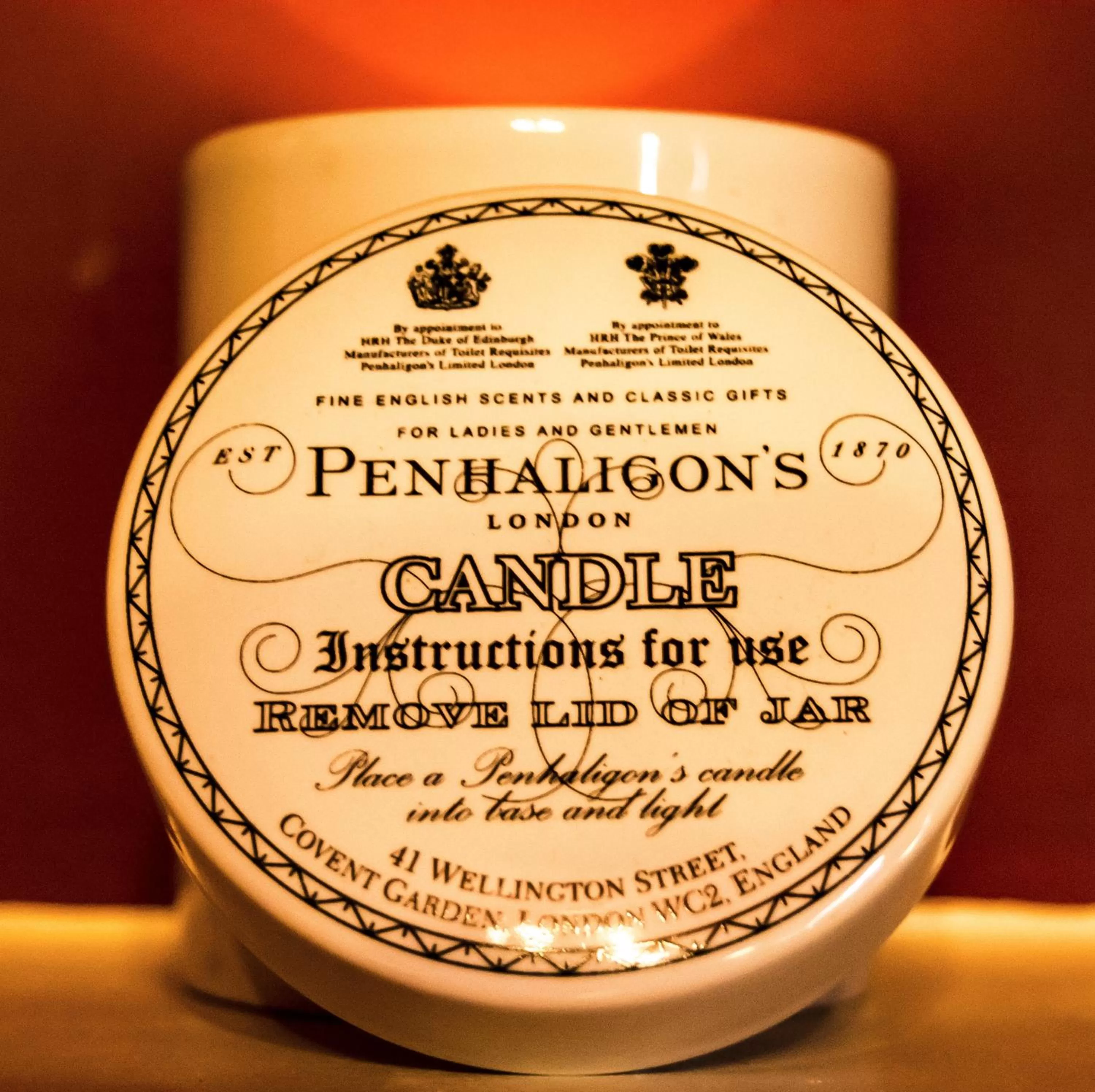 Decorative detail in The Fox and Hounds