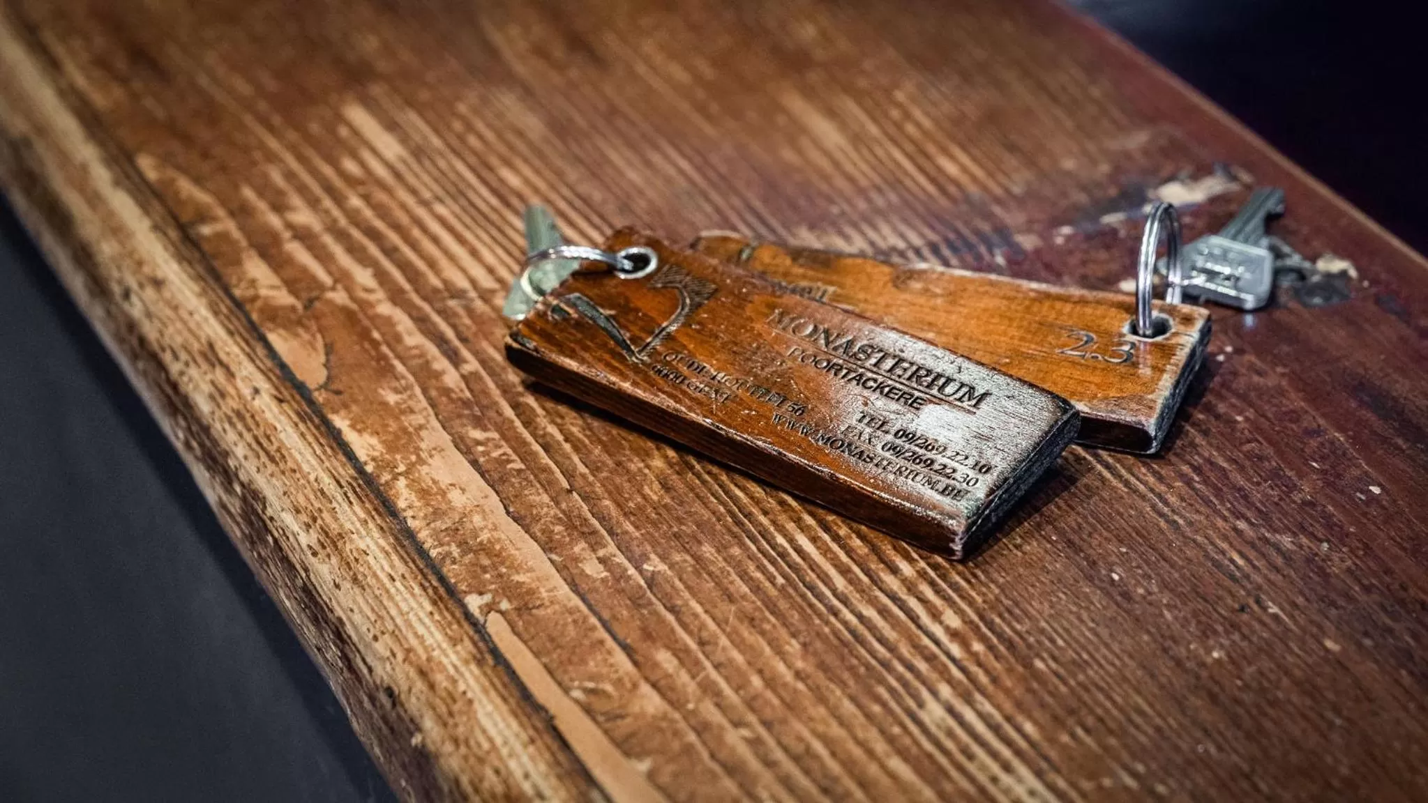Decorative detail in Guesthouse PoortAckere Ghent