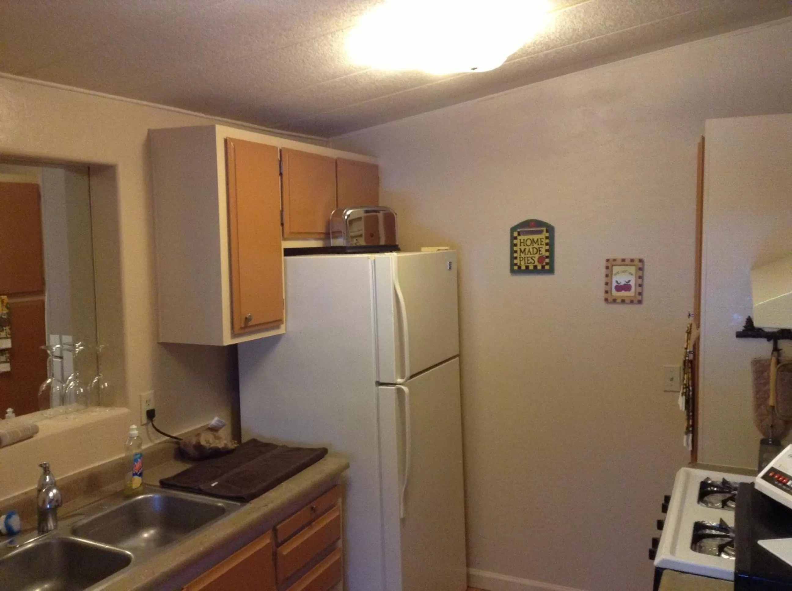 Kitchen or kitchenette, Kitchen/Kitchenette in Rainbows End Fishing Resort