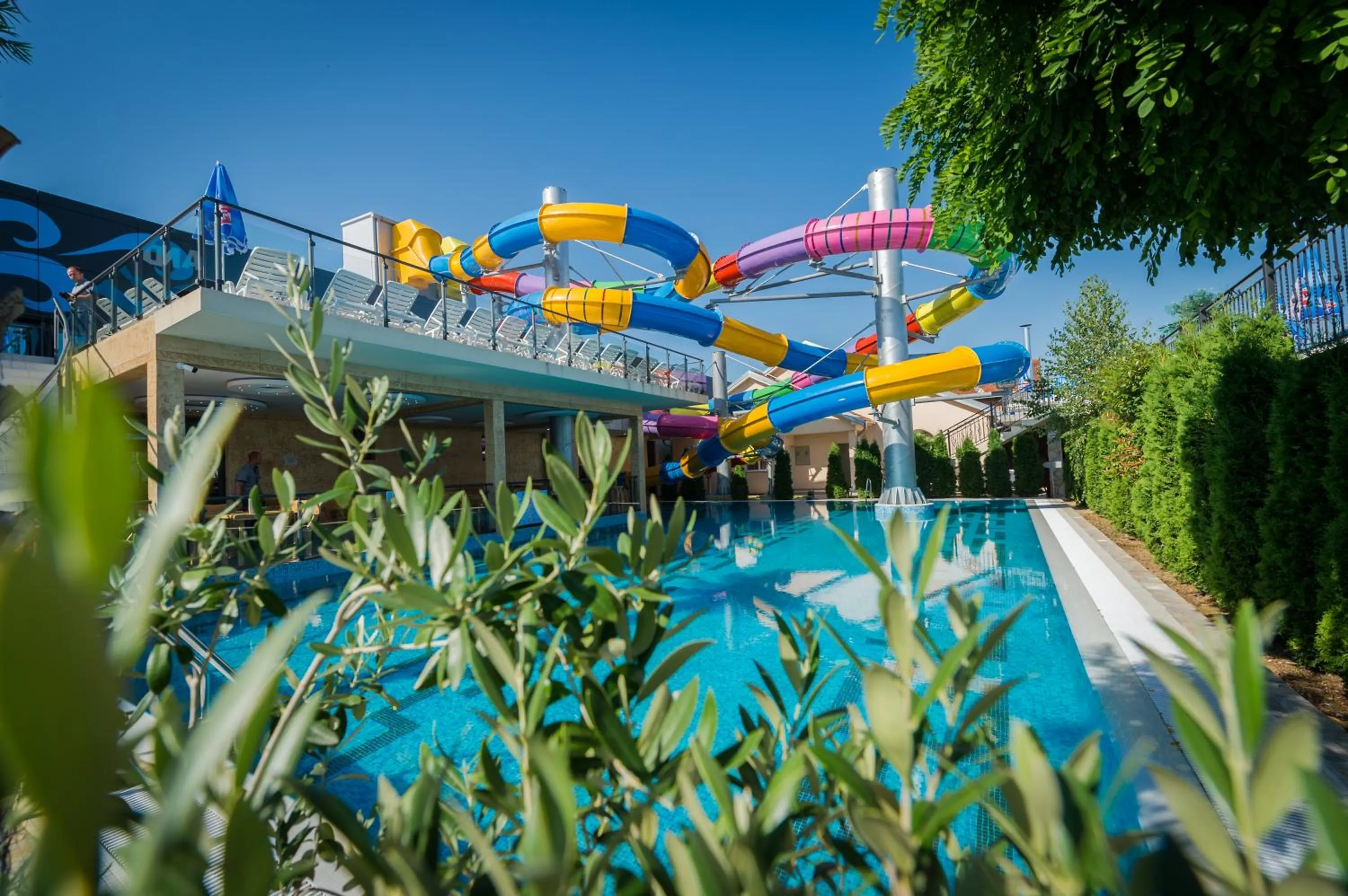 Aqua park in Garni Hotel Hollywoodland Wellness & Aquapark