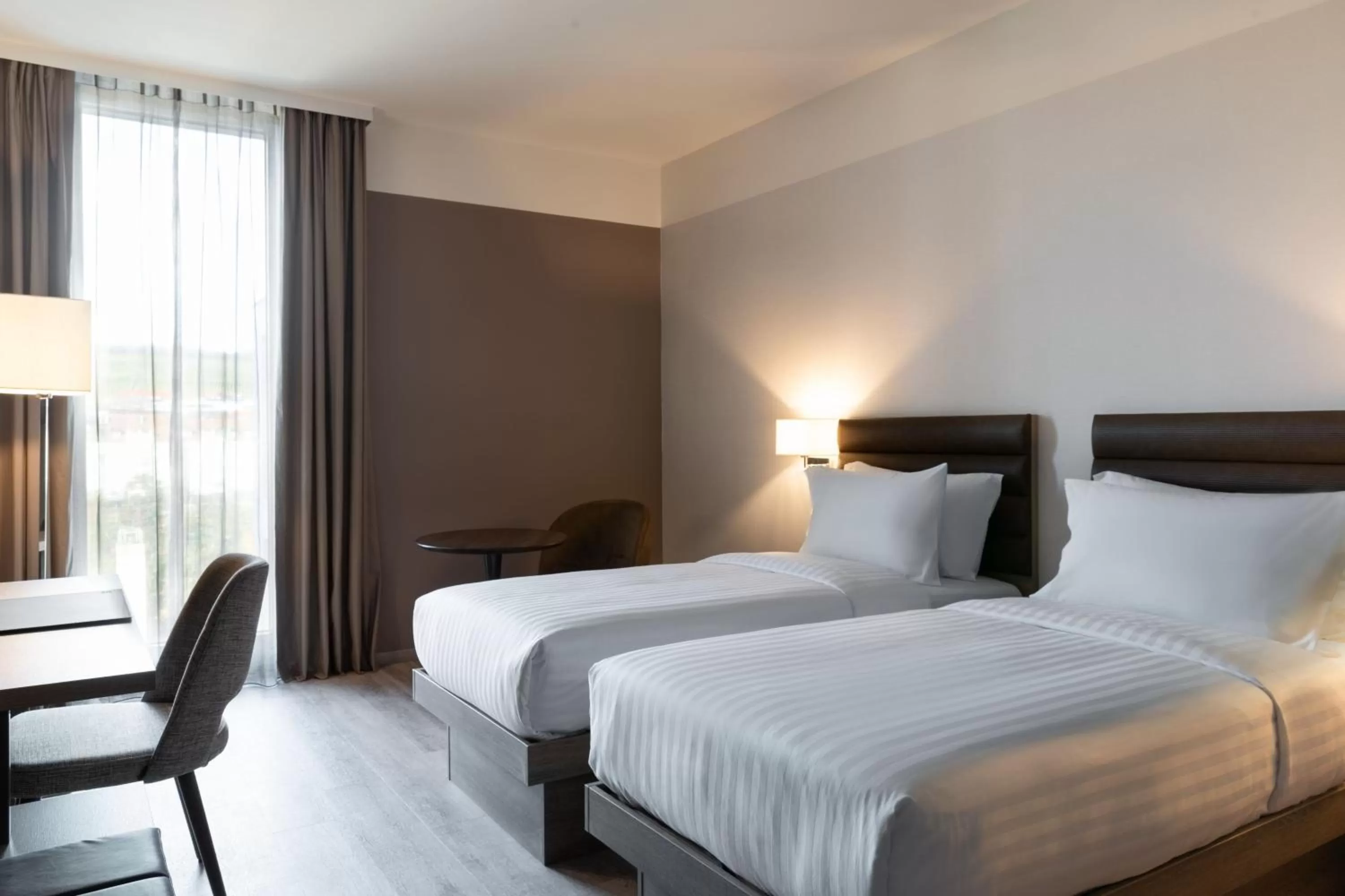 Photo of the whole room, Bed in AC Hotel by Marriott Wuerzburg