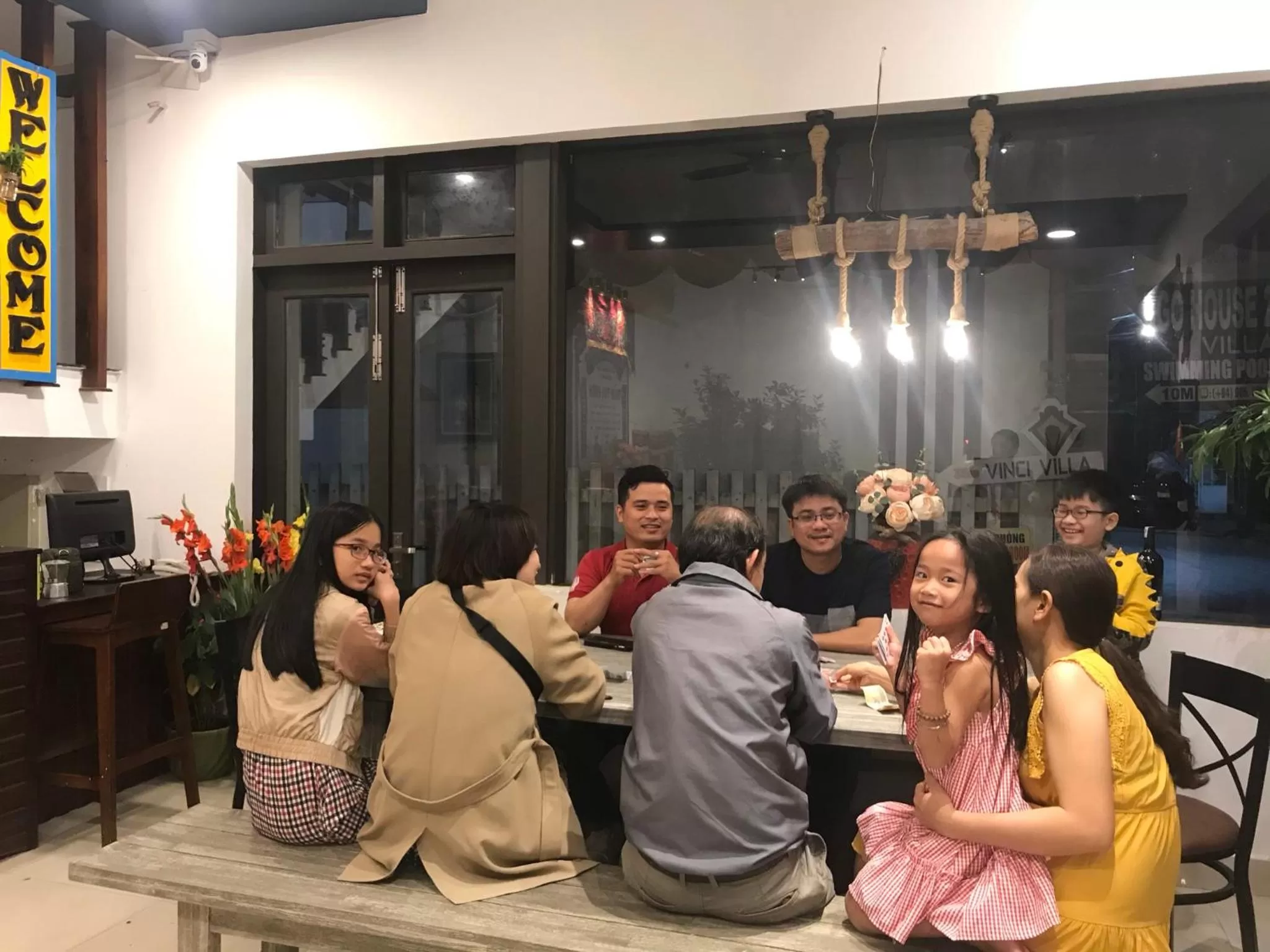 People in May's House Hoi An