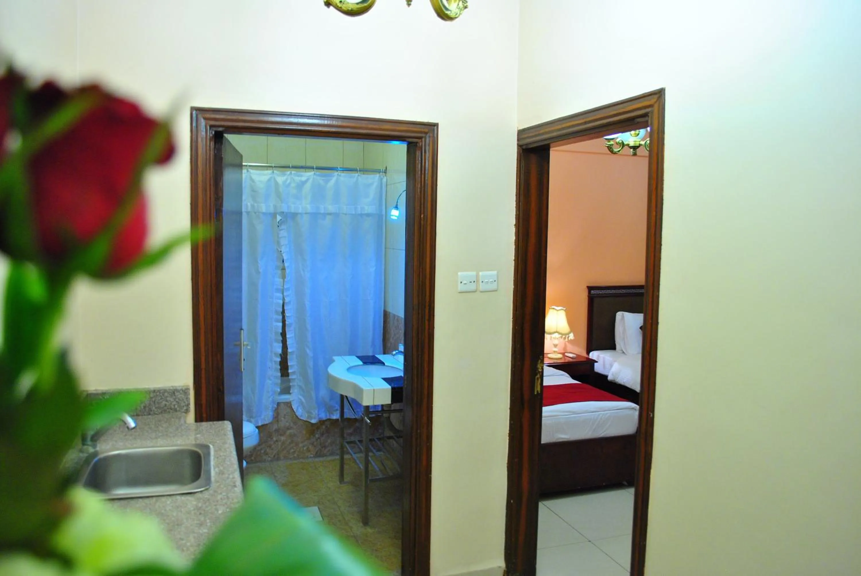 Bed in Al Qidra Hotel & Suites Aqaba