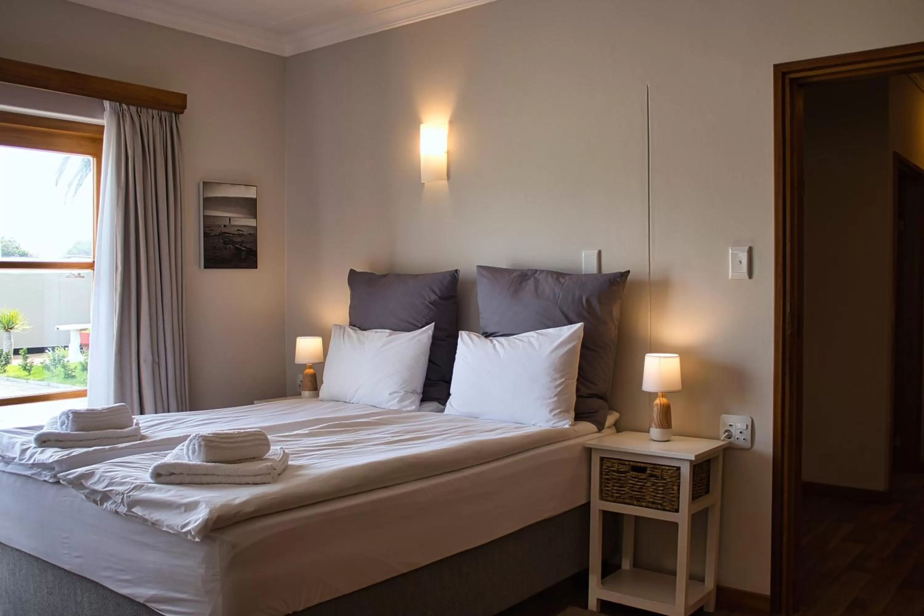 Bed in Kramersdorf Guesthouse