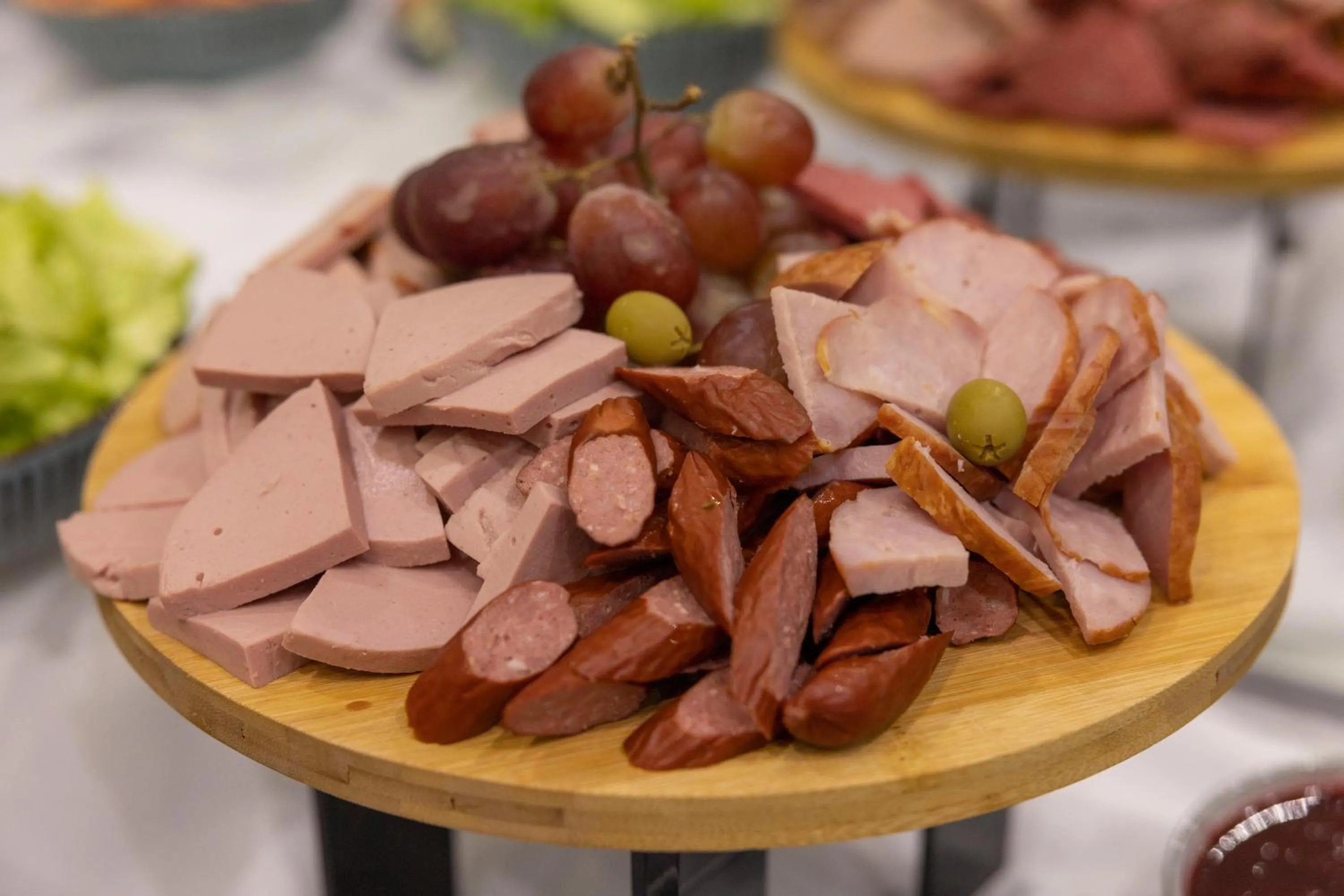 Buffet breakfast in Hotel Grand Palace