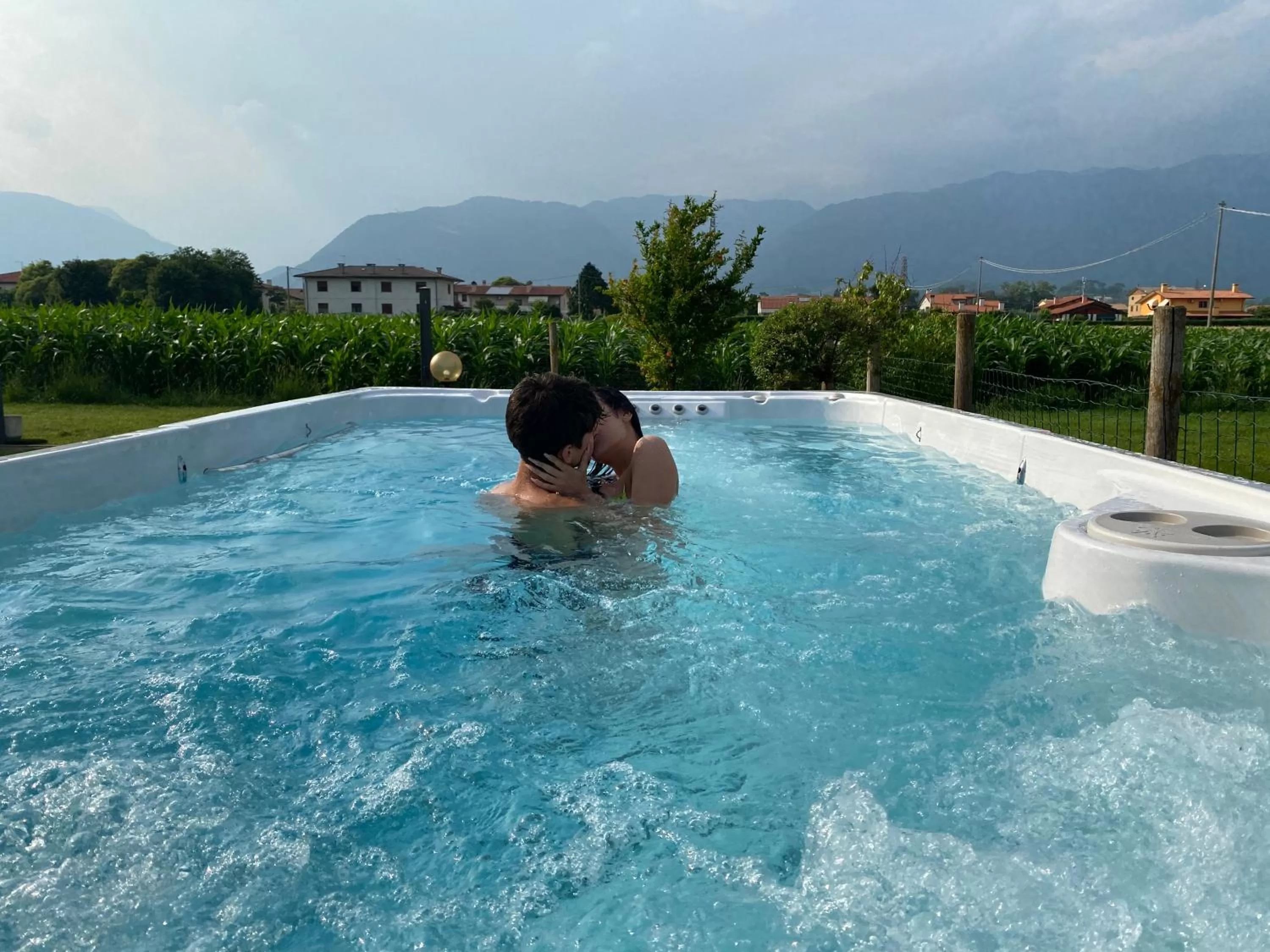Open Air Bath in Le Fate Corbezzole