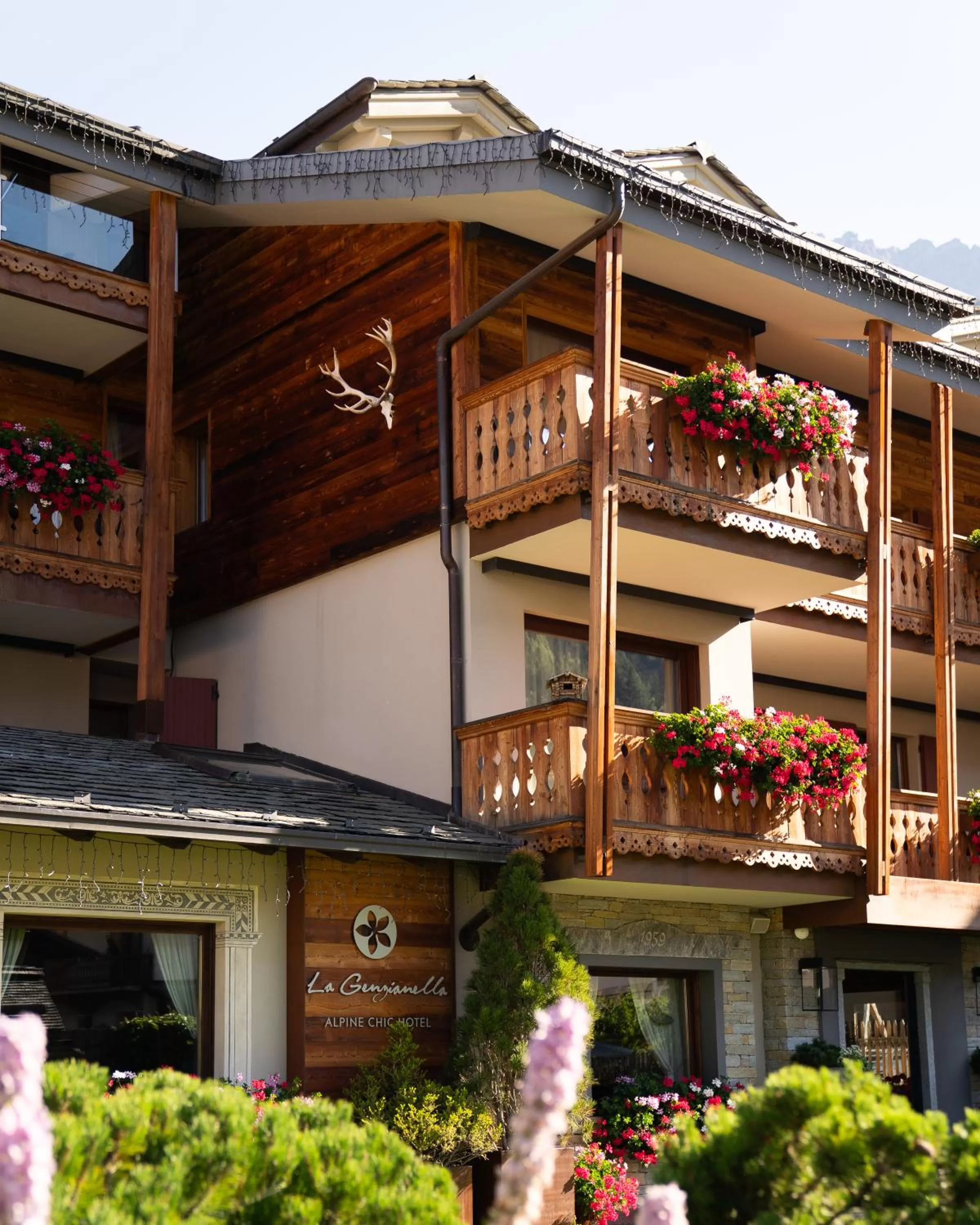 Property building in La Genzianella Bormio