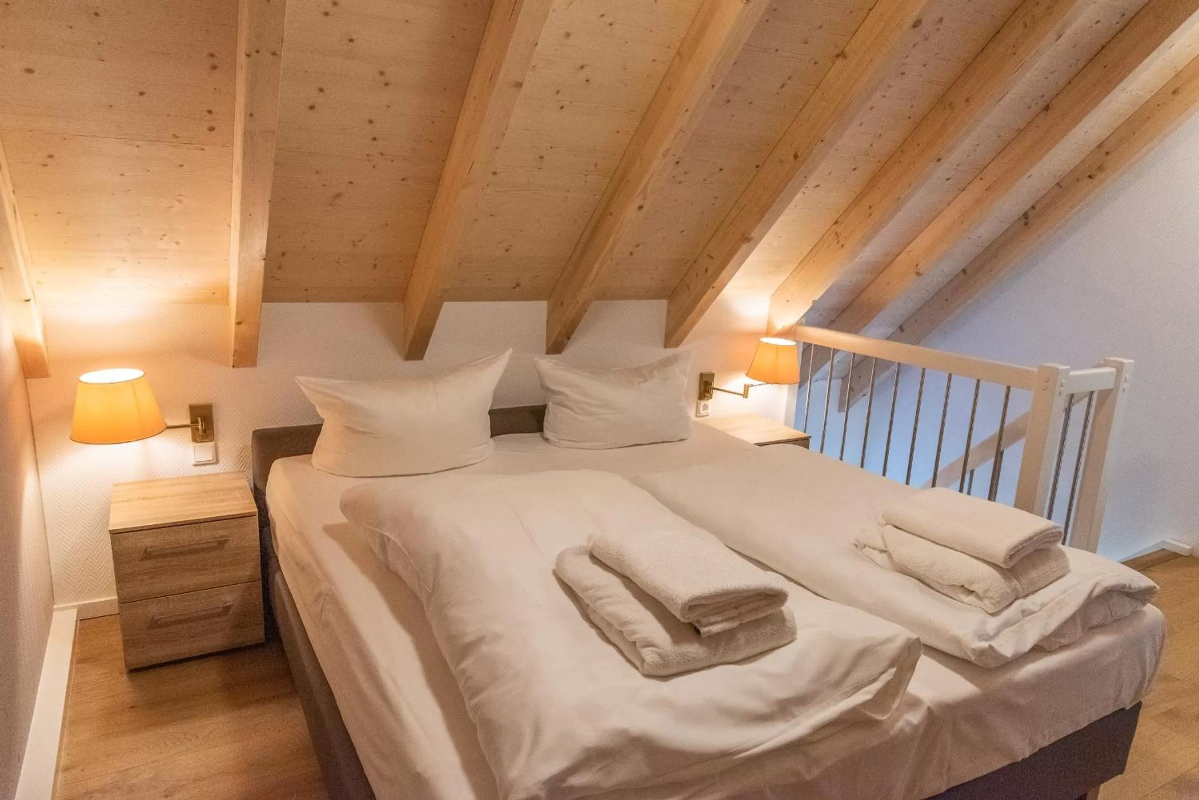 Bed in Struck Landhotel & SPA