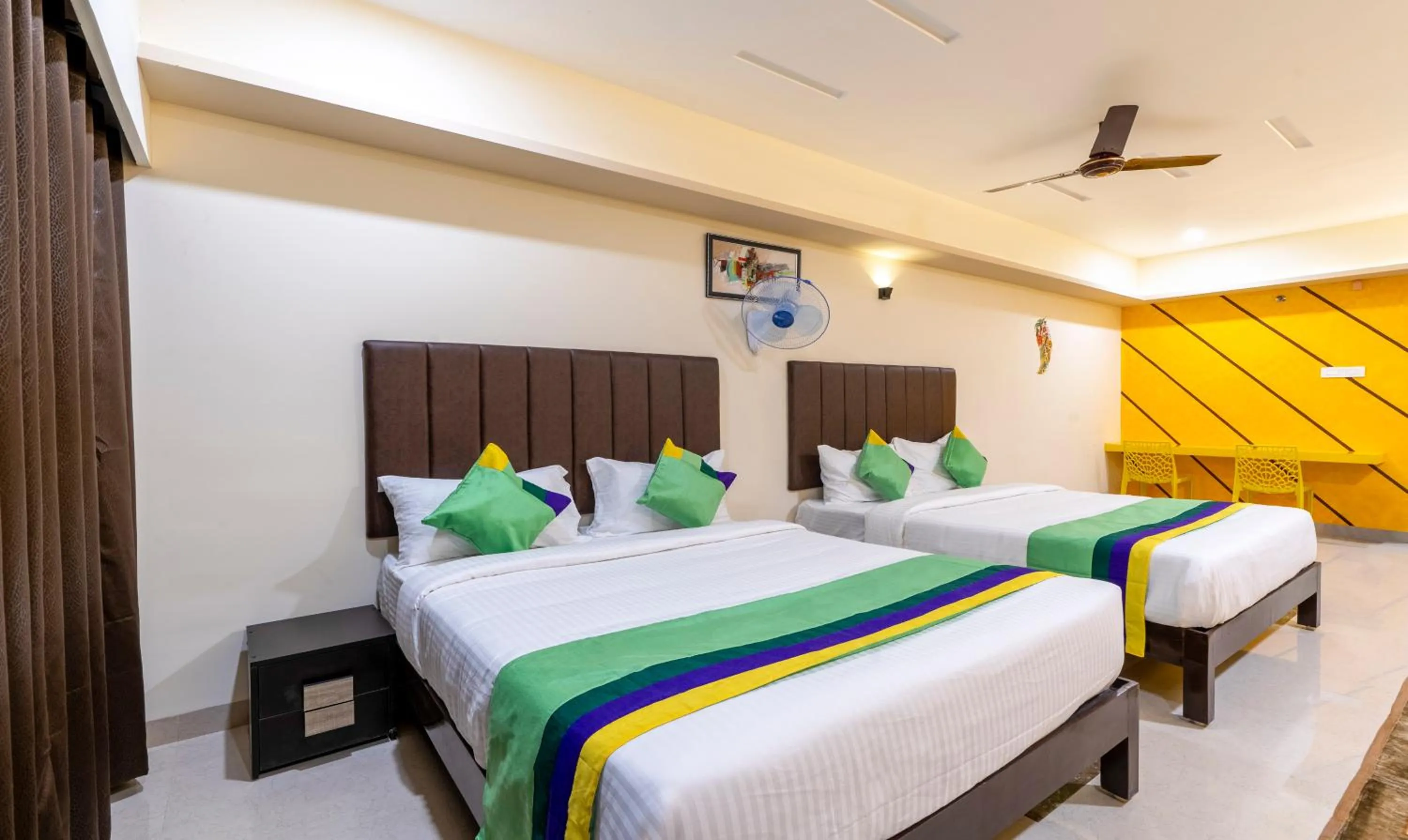 Bed in Treebo Trend D Grand