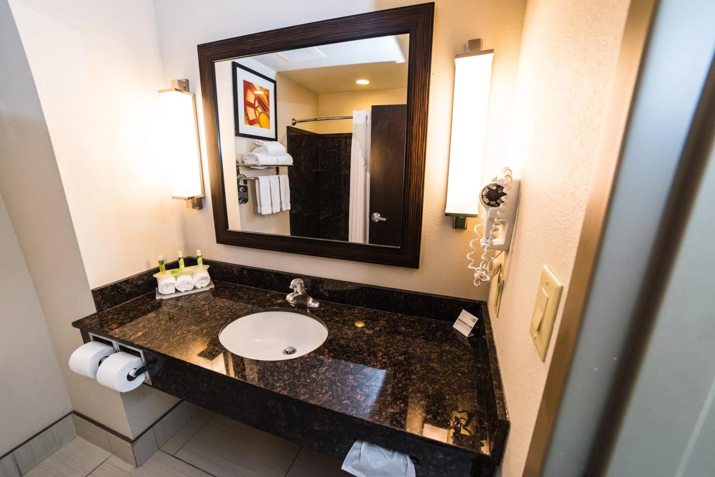 Bathroom in Holiday Inn Express Hotels & Suites Rockingham West by IHG