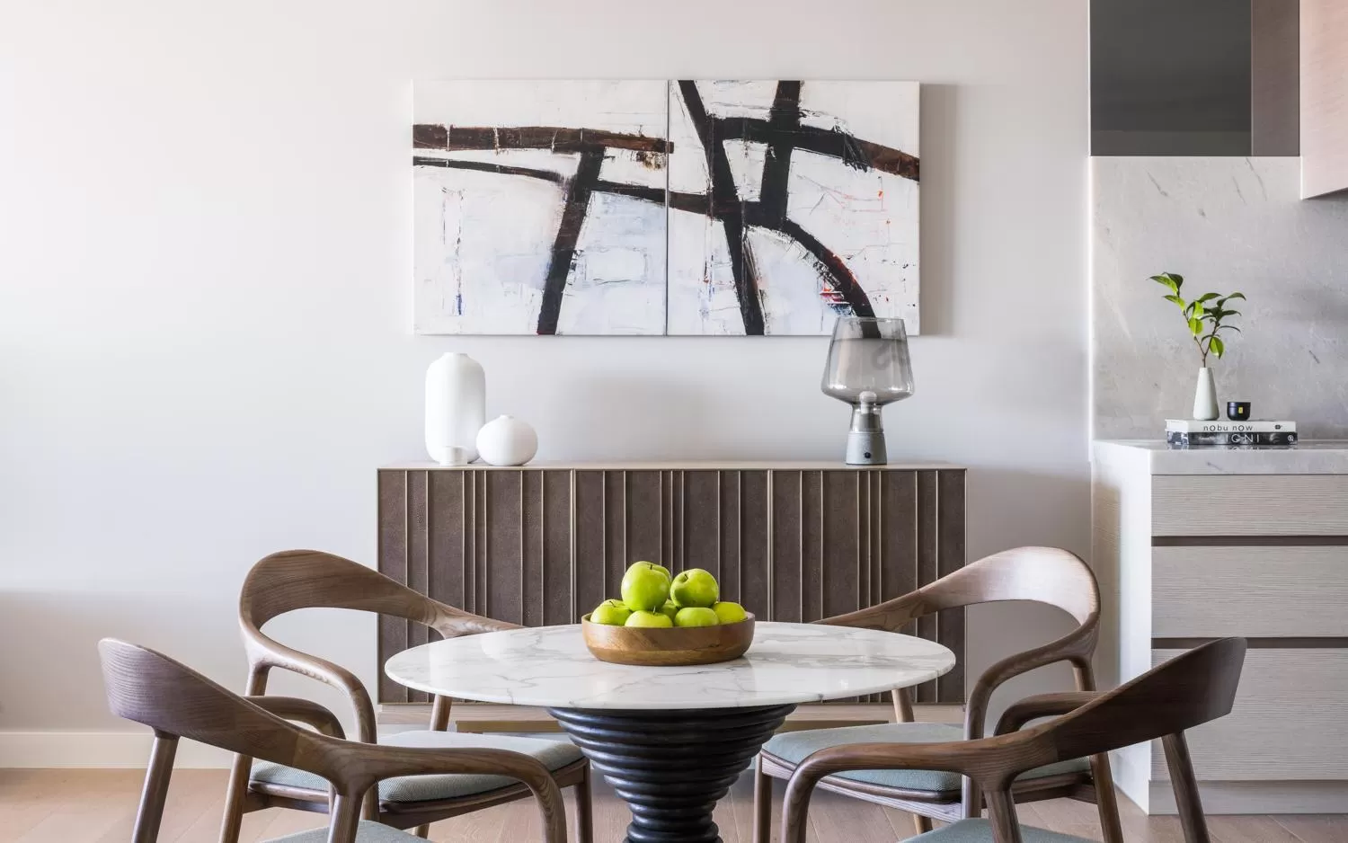 Living room in The Langham, Gold Coast and Jewel Residences