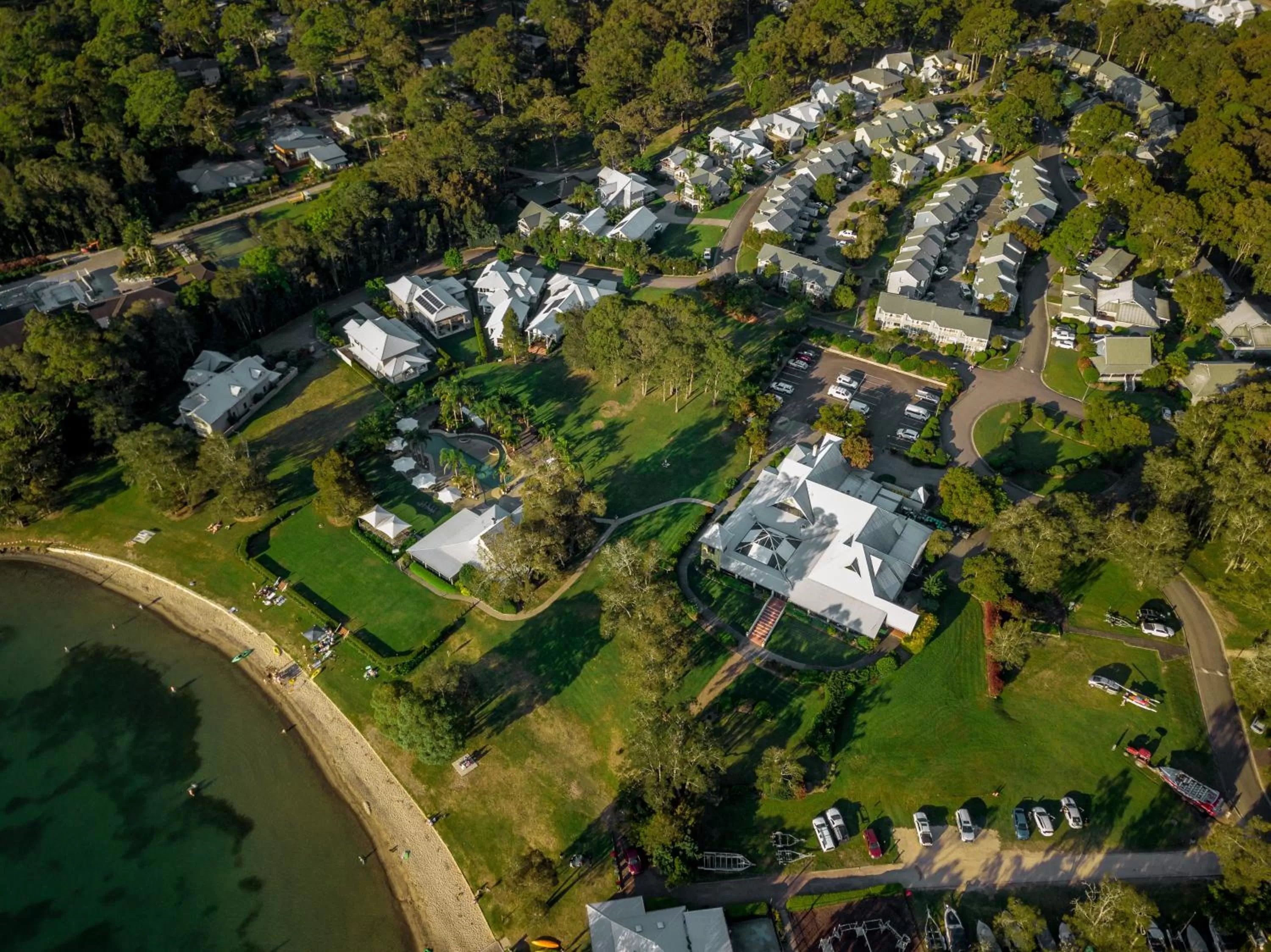 Property building in Stay At Raffertys Resort