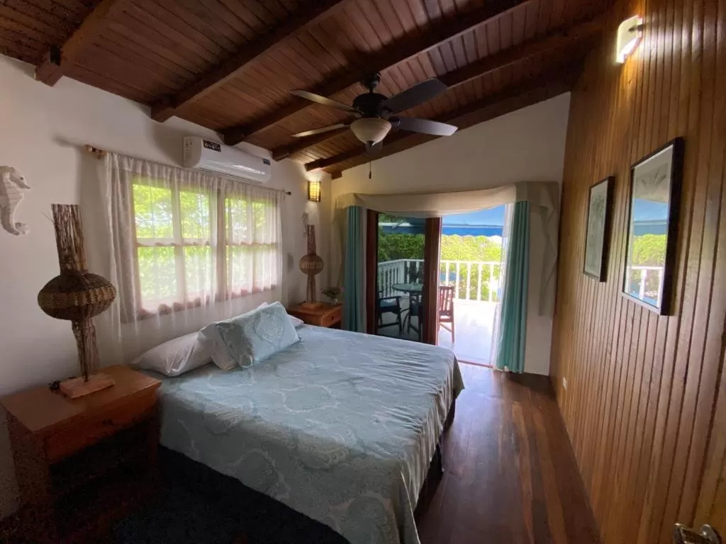 Bed in The Isabela Beach House