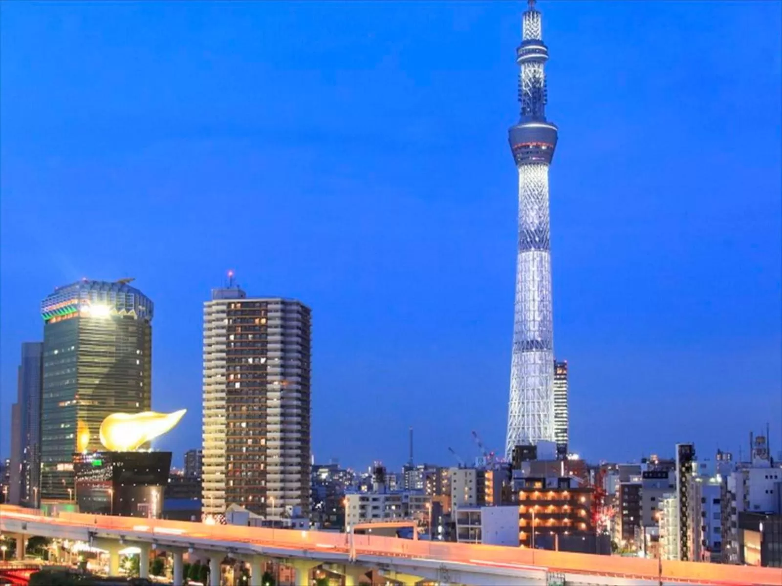 City view in Asakusa Hotel Hatago