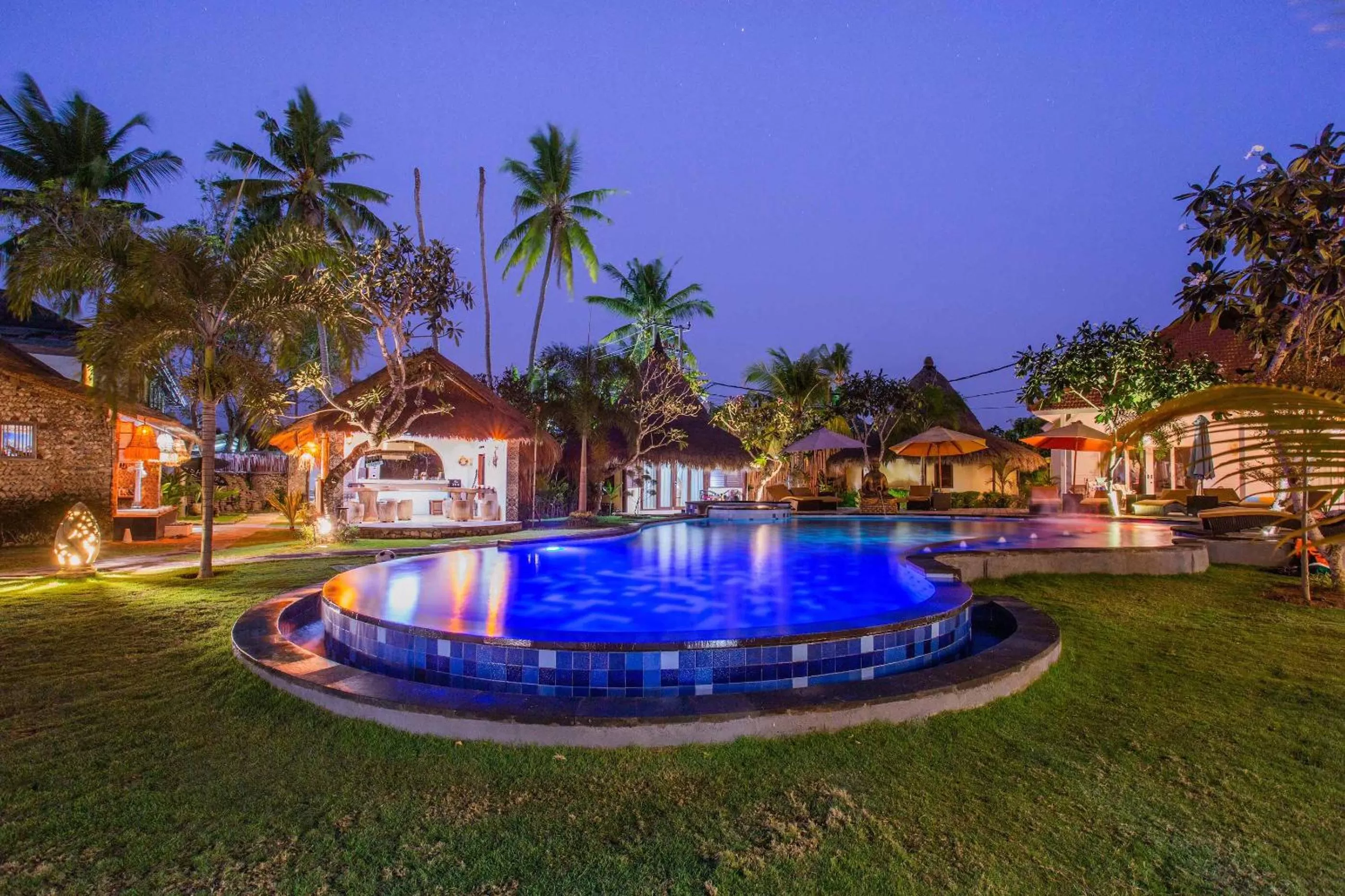Swimming pool in Sanghyang Bay Villas