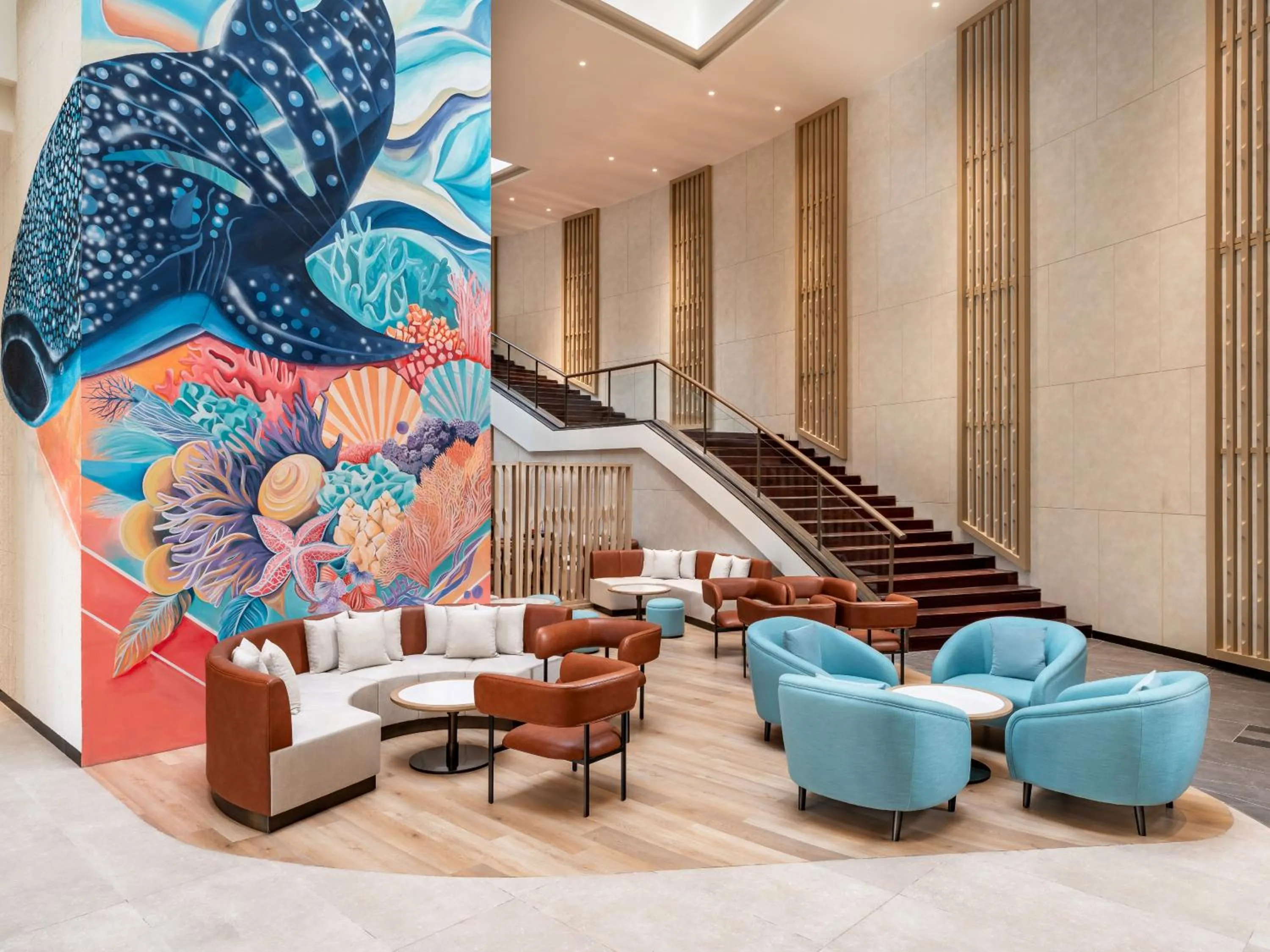 Lobby or reception in M Social Hotel Phuket