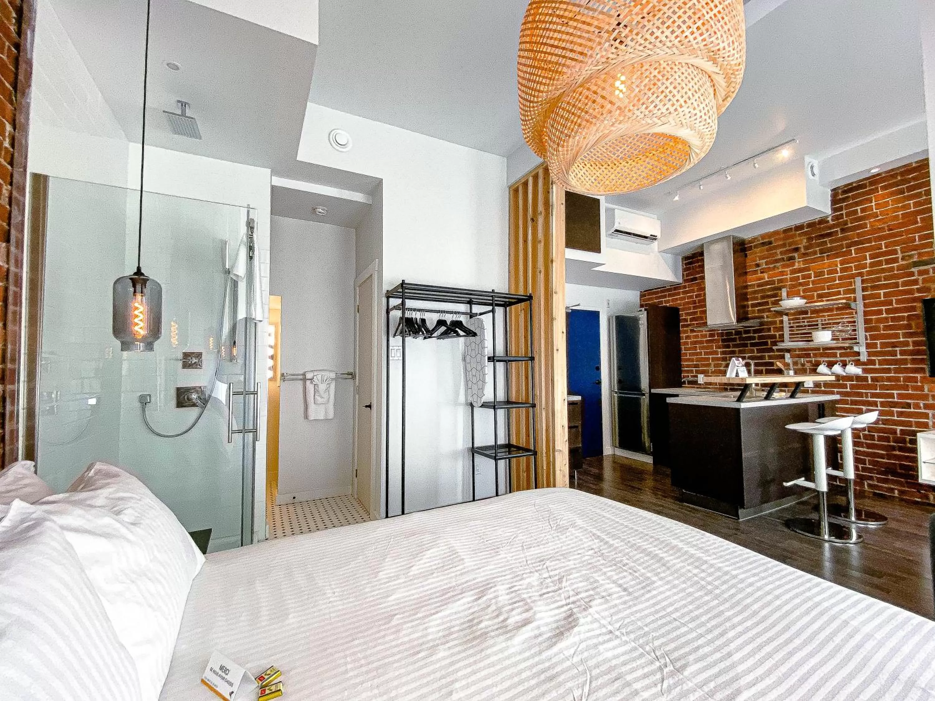 Bed in Maison Évangéline by Bower Hotels & Suites