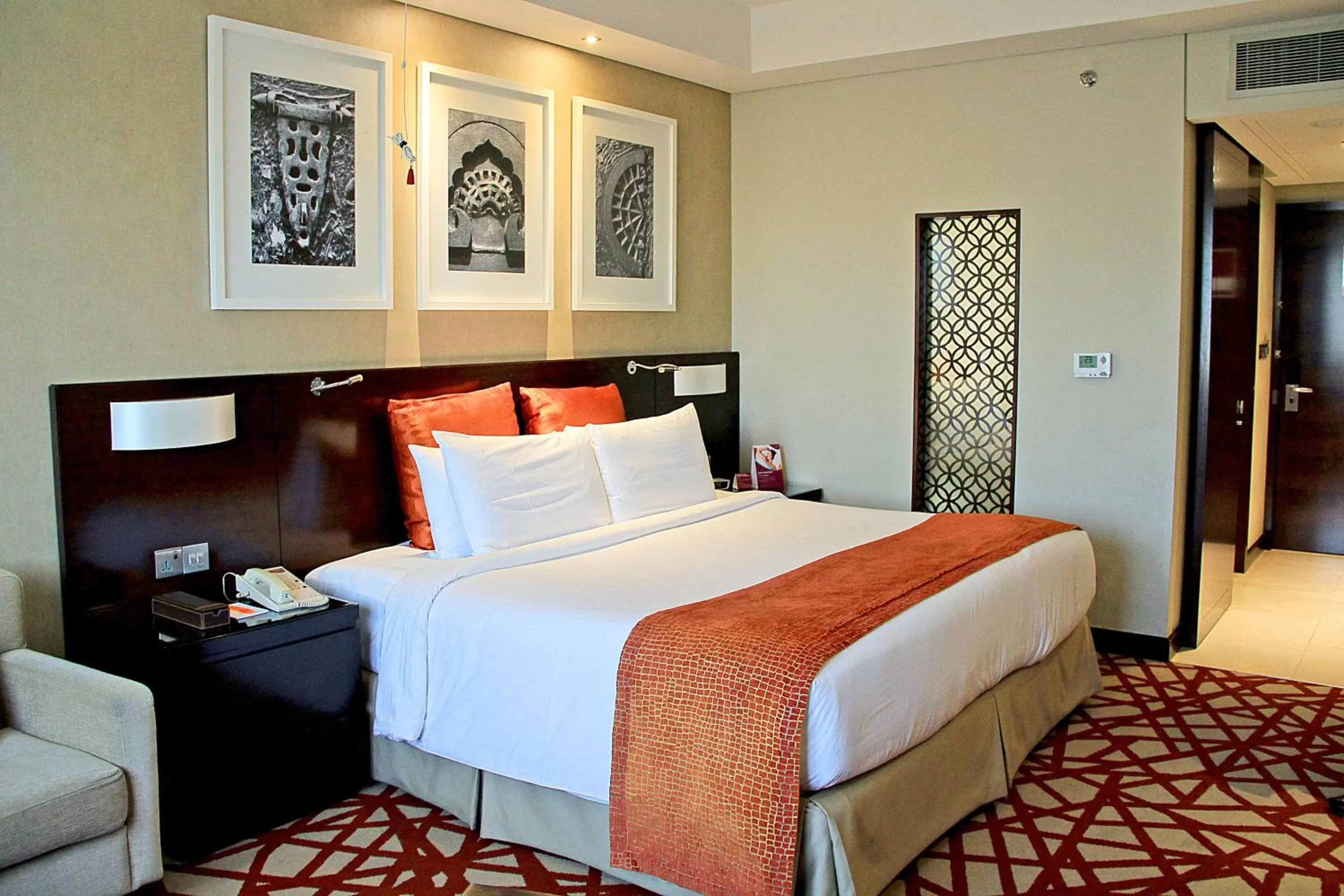 Photo of the whole room, Bed in Crowne Plaza Dubai Deira by IHG