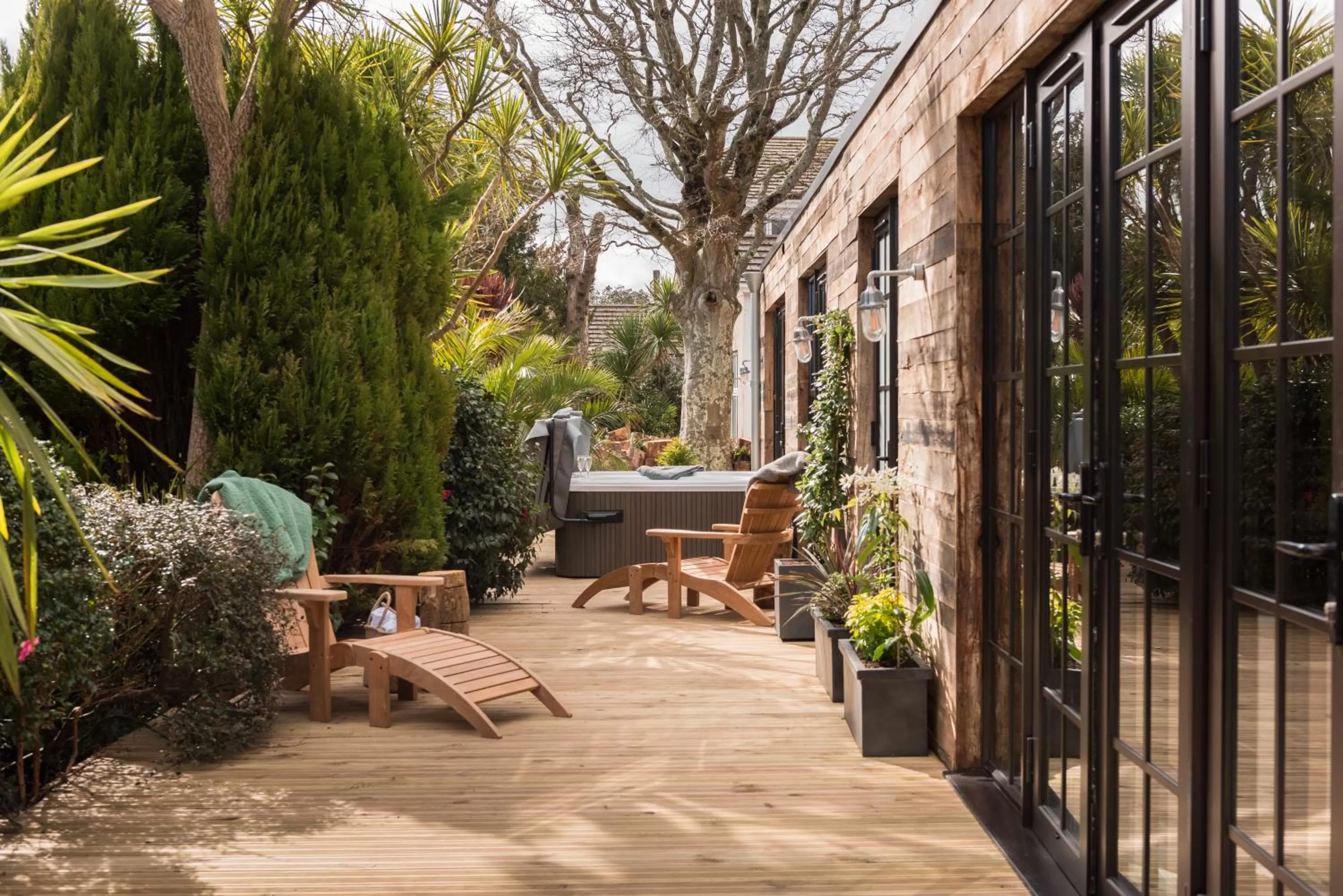 Garden in Merchants Manor Spa