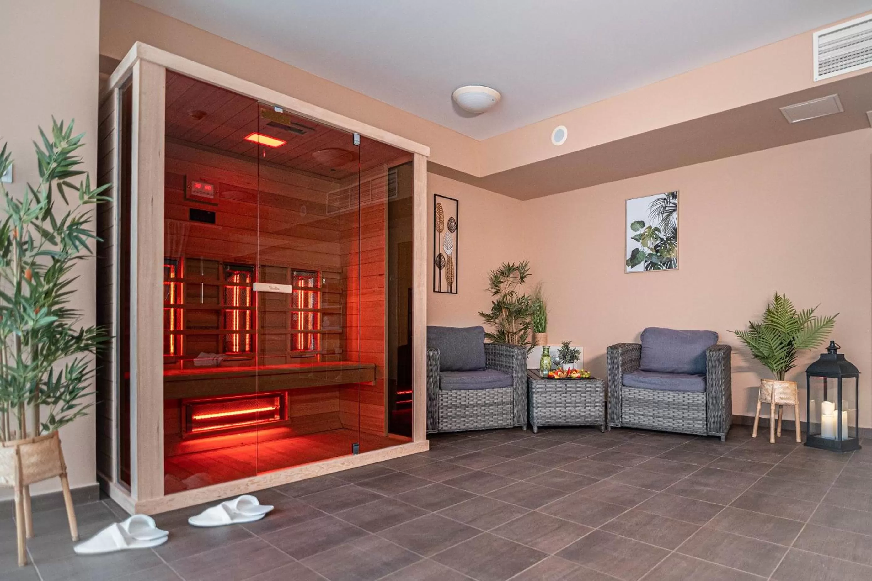 Sauna in Szent János Hotel