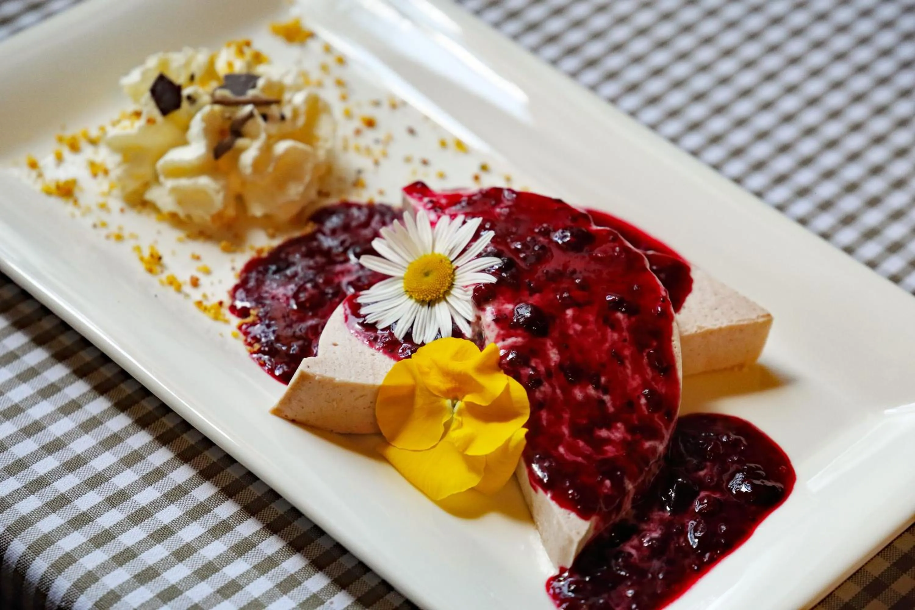 Food close-up in Hotel Tripič, restaurant and pizzeria