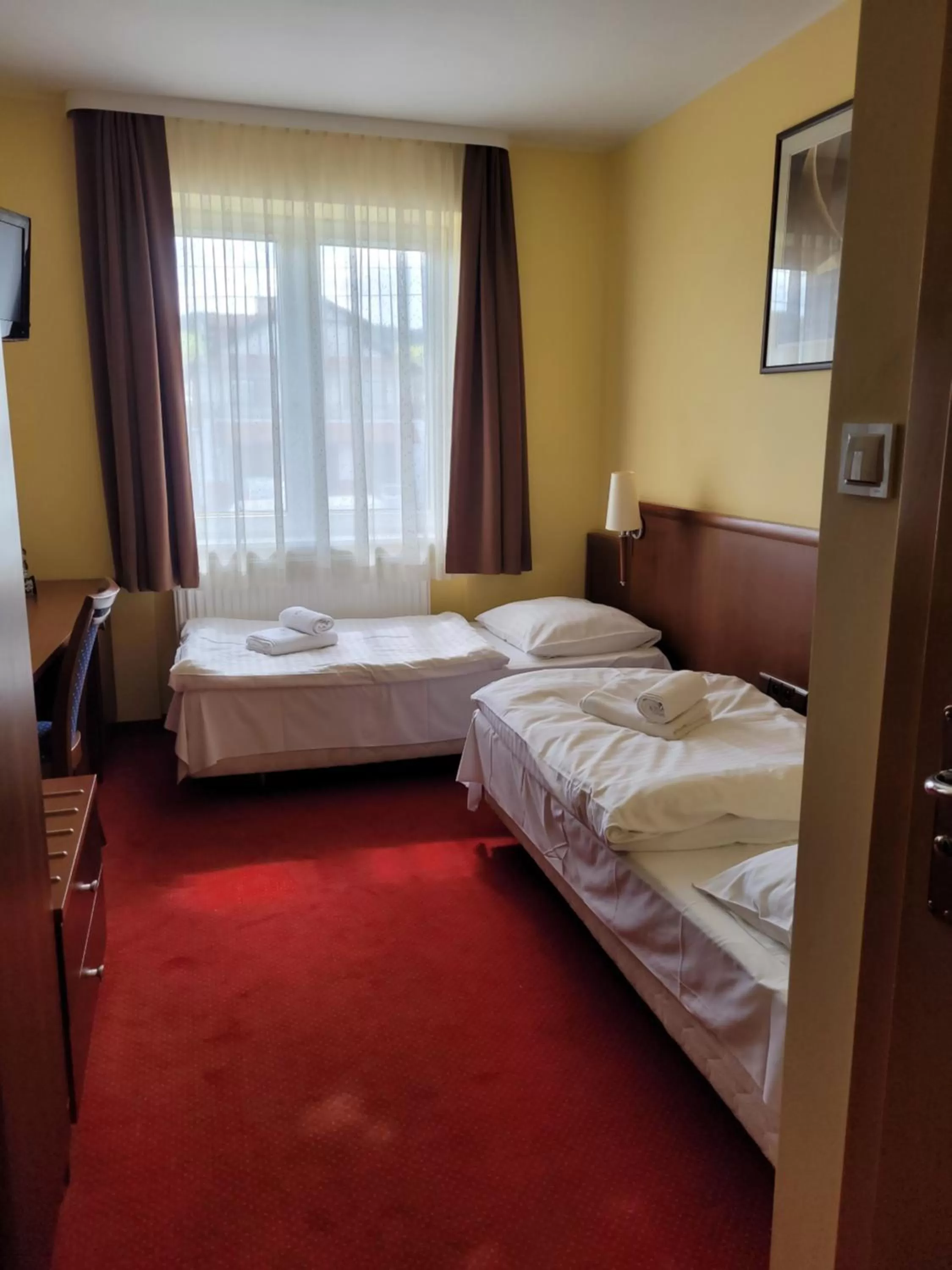 Bed in Virgo B&B Biznes Rumia