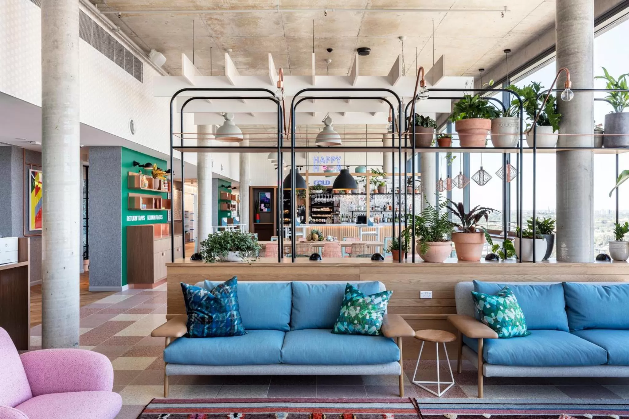 Lounge or bar in Citadines Connect Sydney Airport