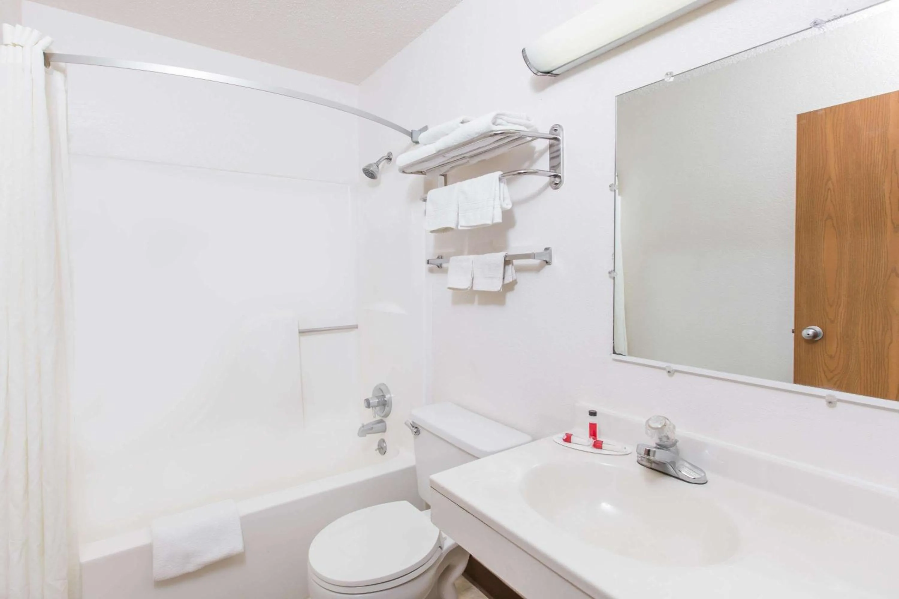 Bathroom in Super 8 by Wyndham Wayne