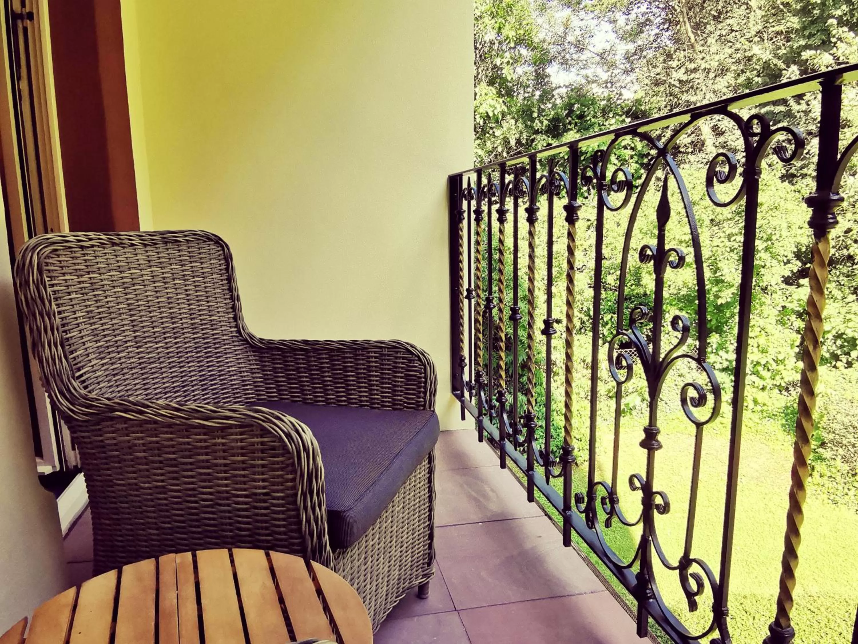 Balcony/Terrace in Hotel Erbprinzenpalais